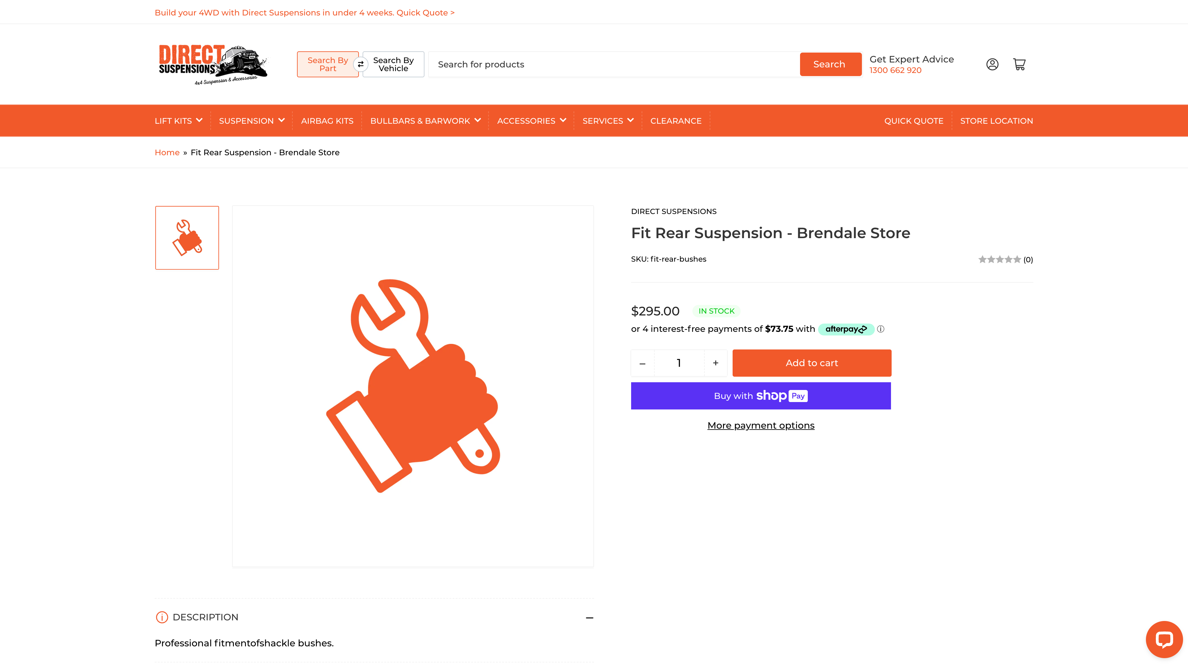 Direct Suspensions screenshot 5