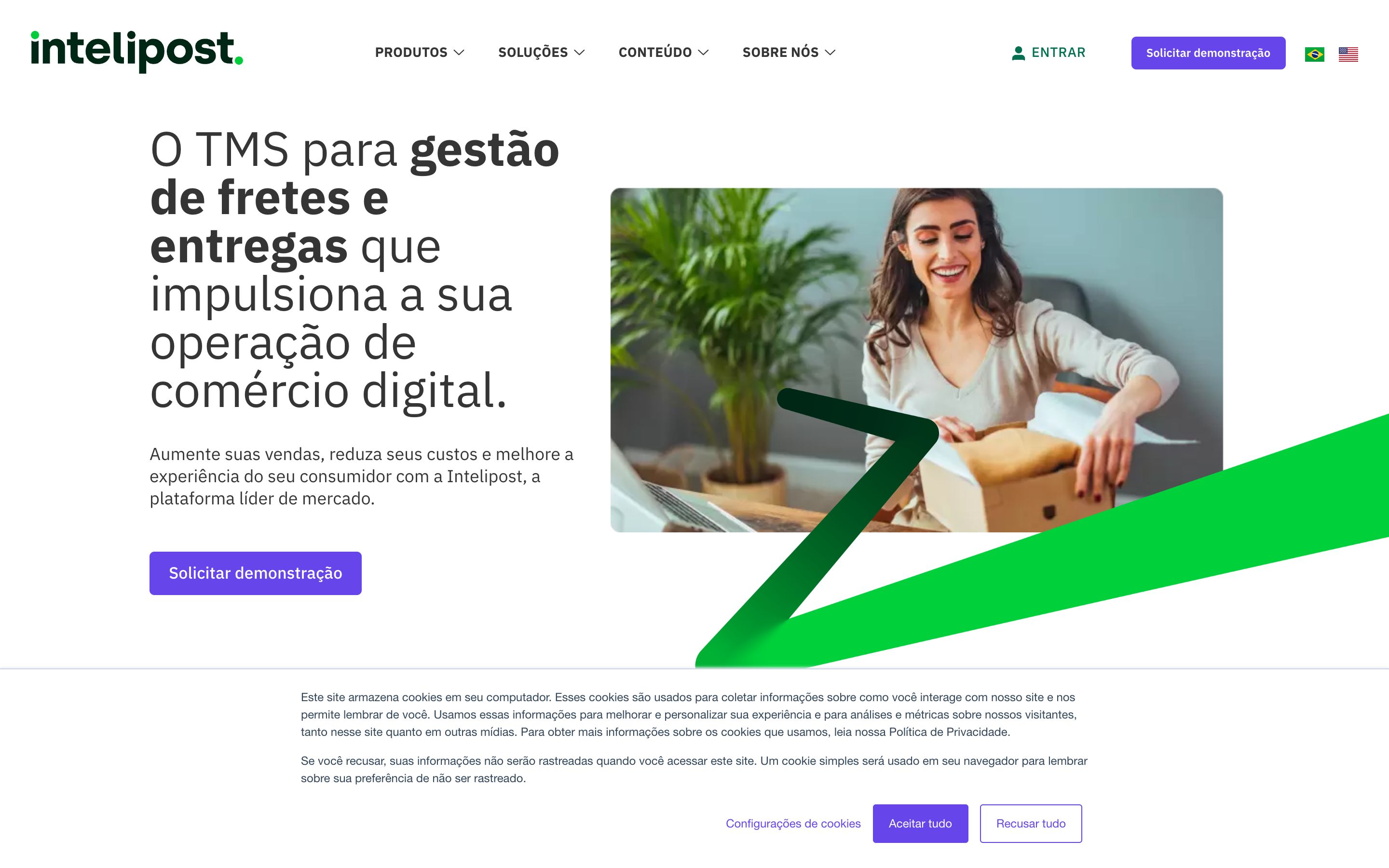 Intelipost screenshot