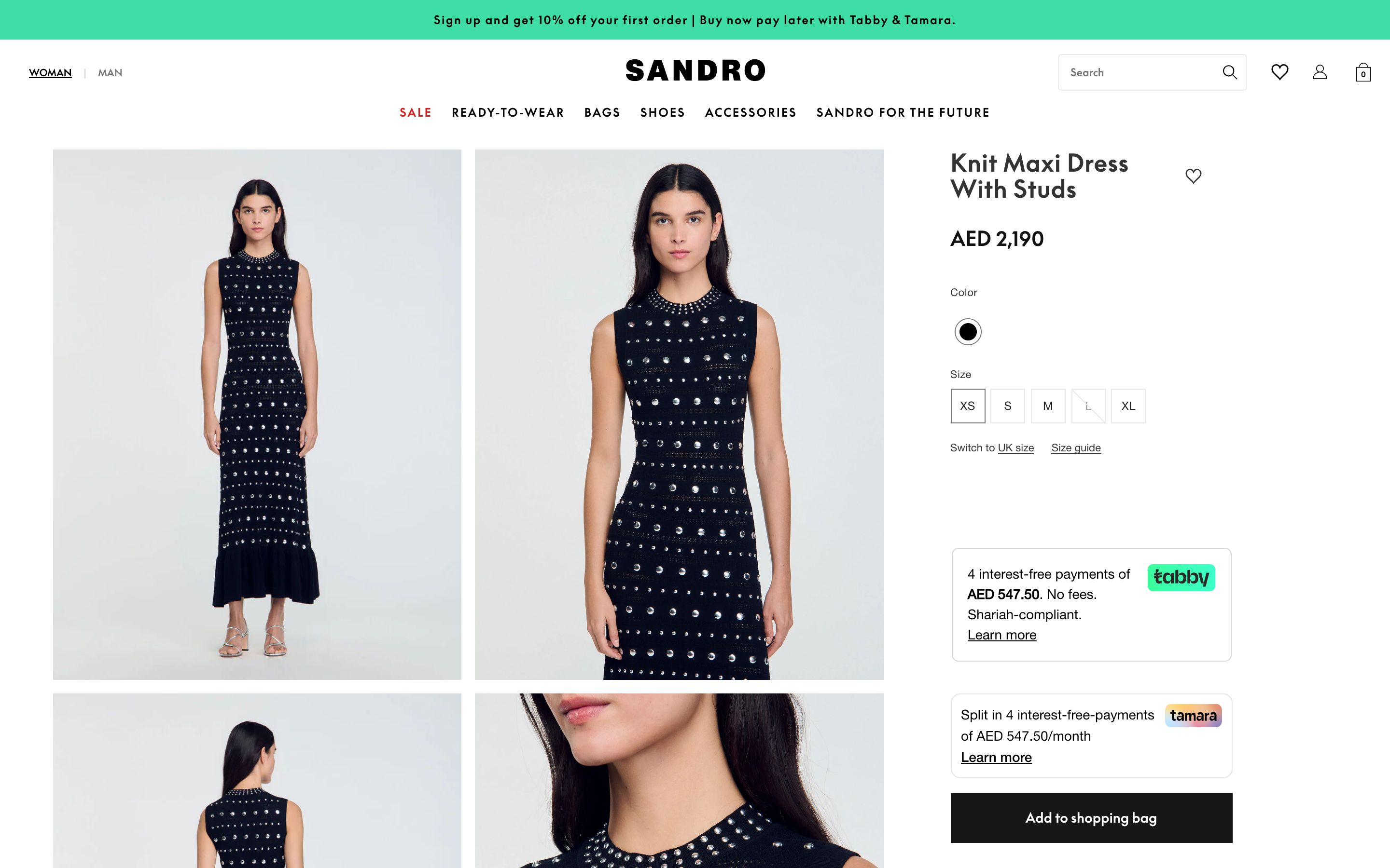 Sandro UAE screenshot 4