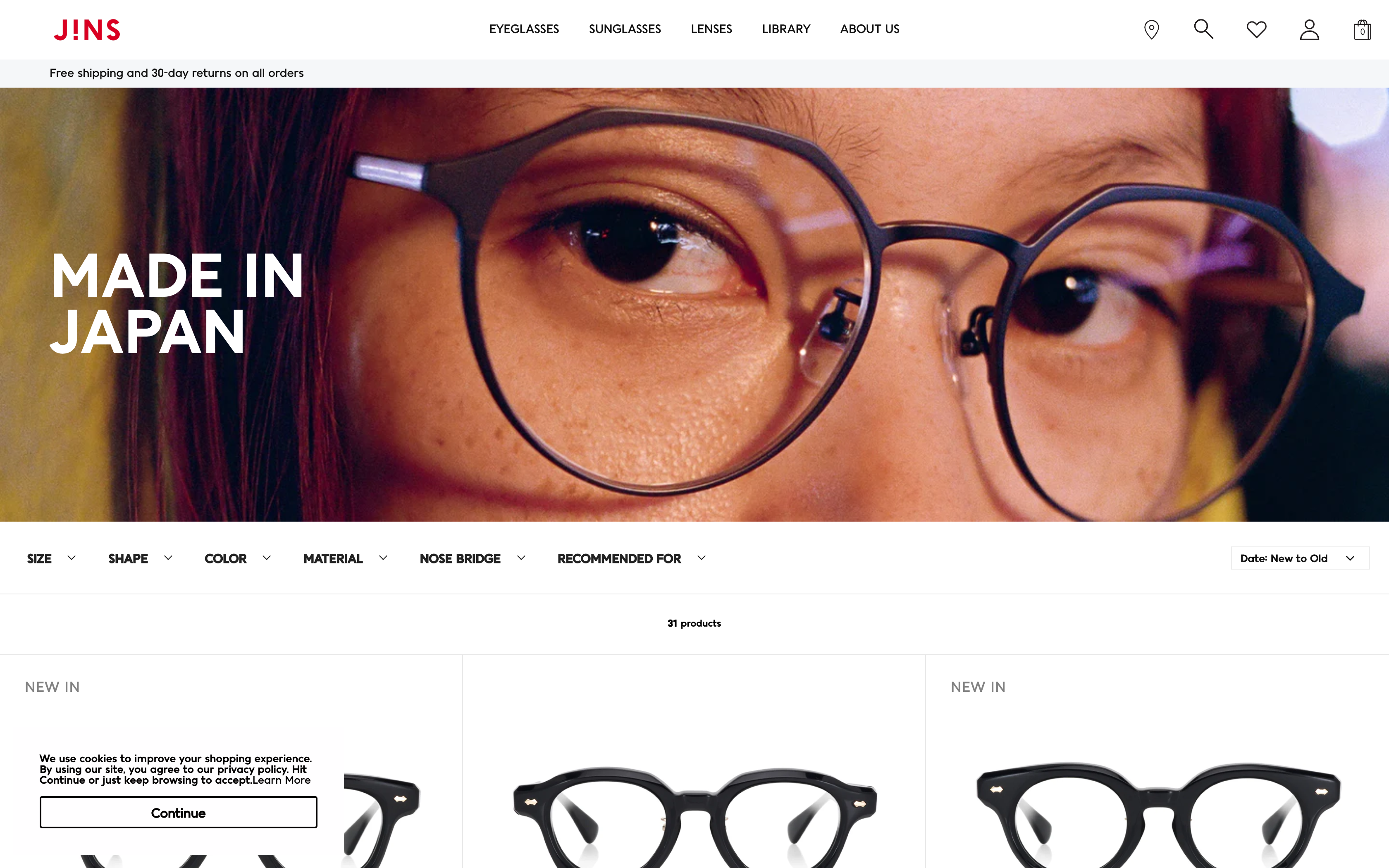 Jins US screenshot 3