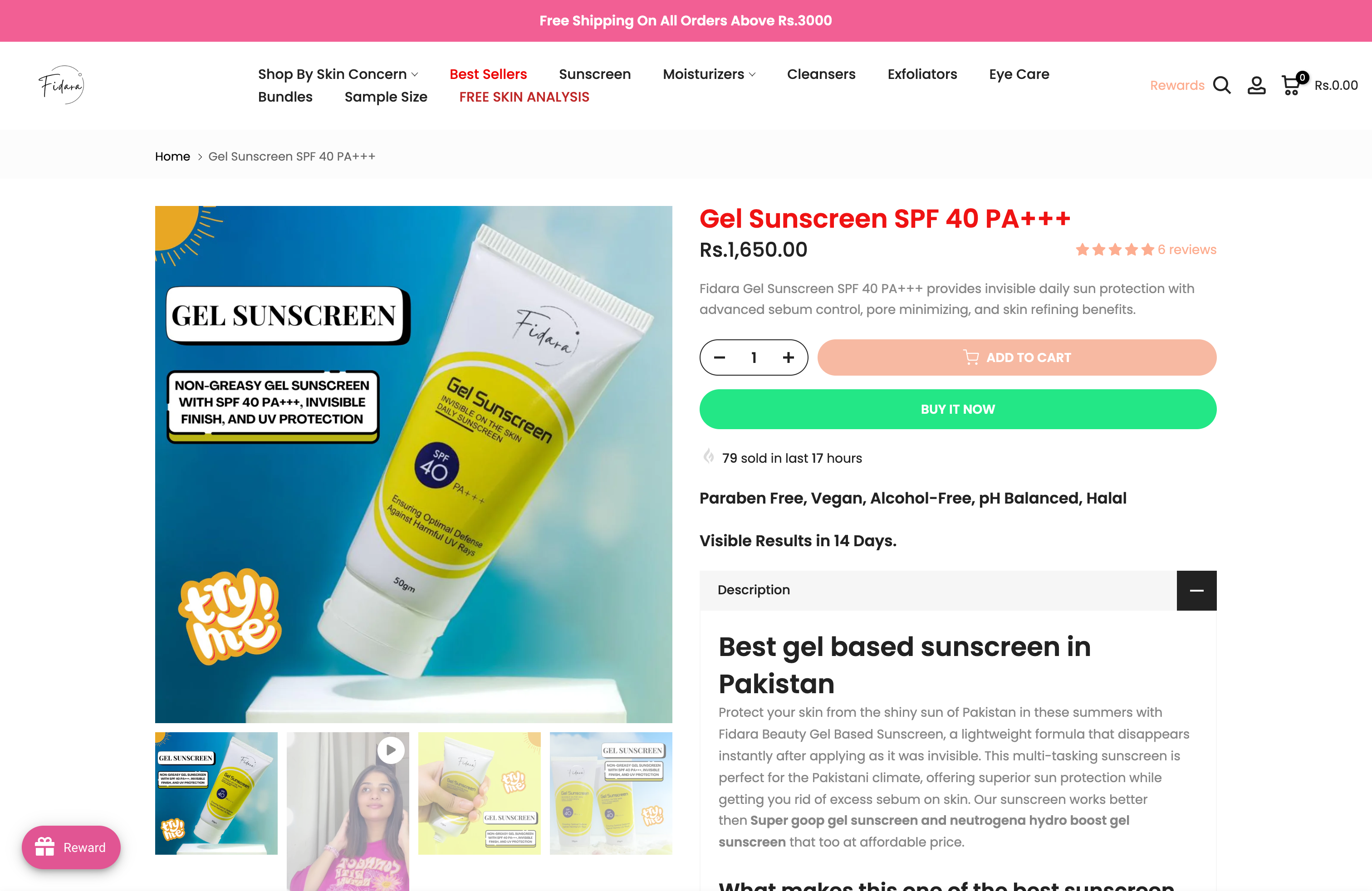 Fidara Beauty screenshot 2