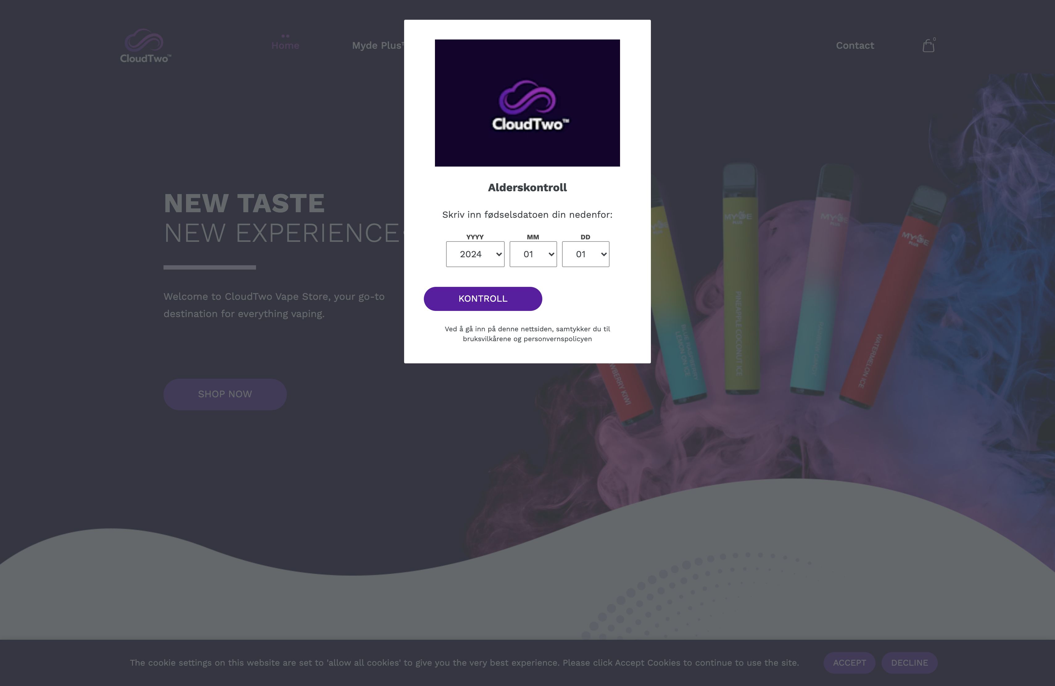 CloudTwo Vapes Brand screenshot 5