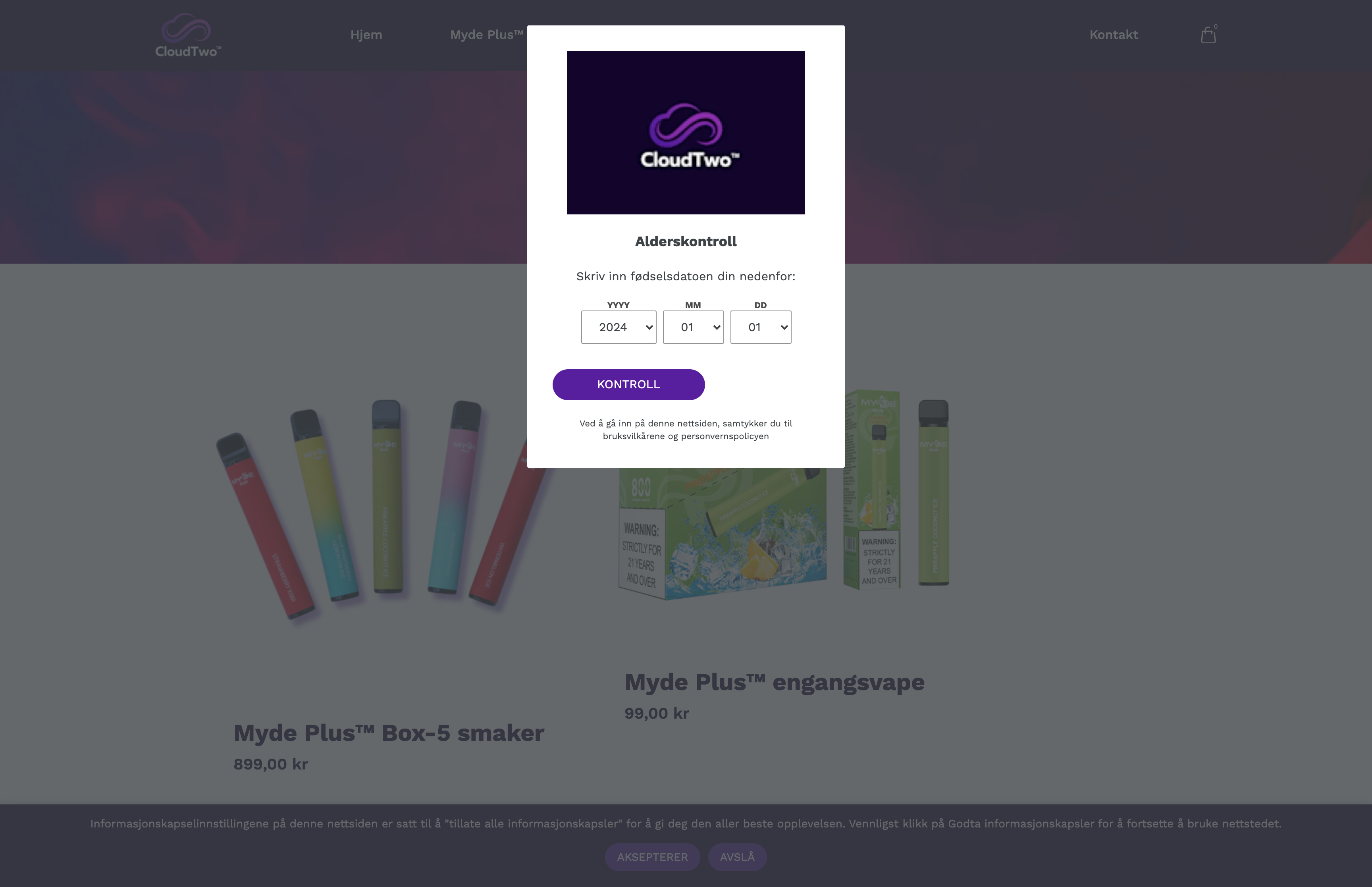 CloudTwo Vapes Brand screenshot 4