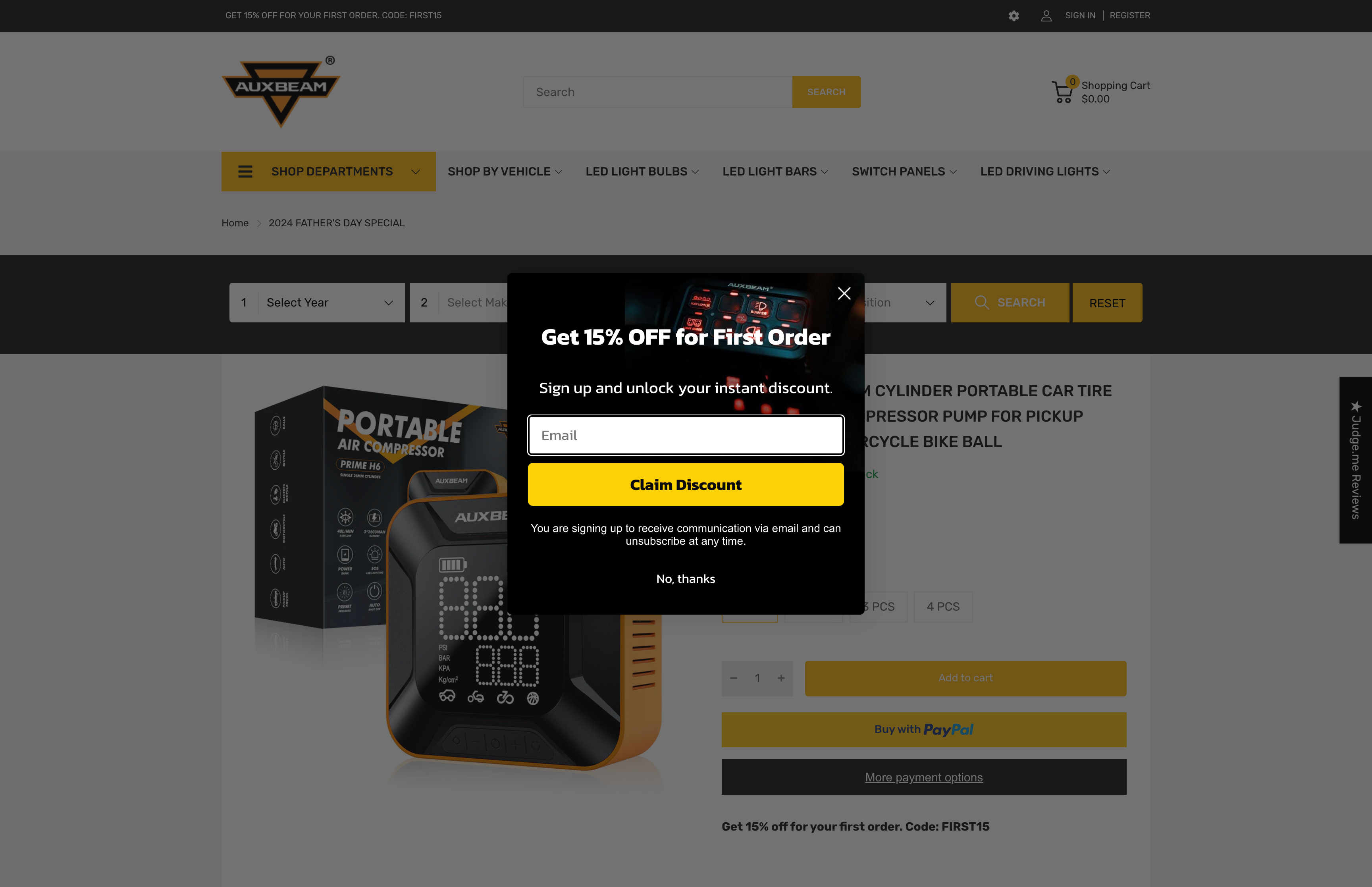 Auxbeam Automotive Lighting screenshot 4