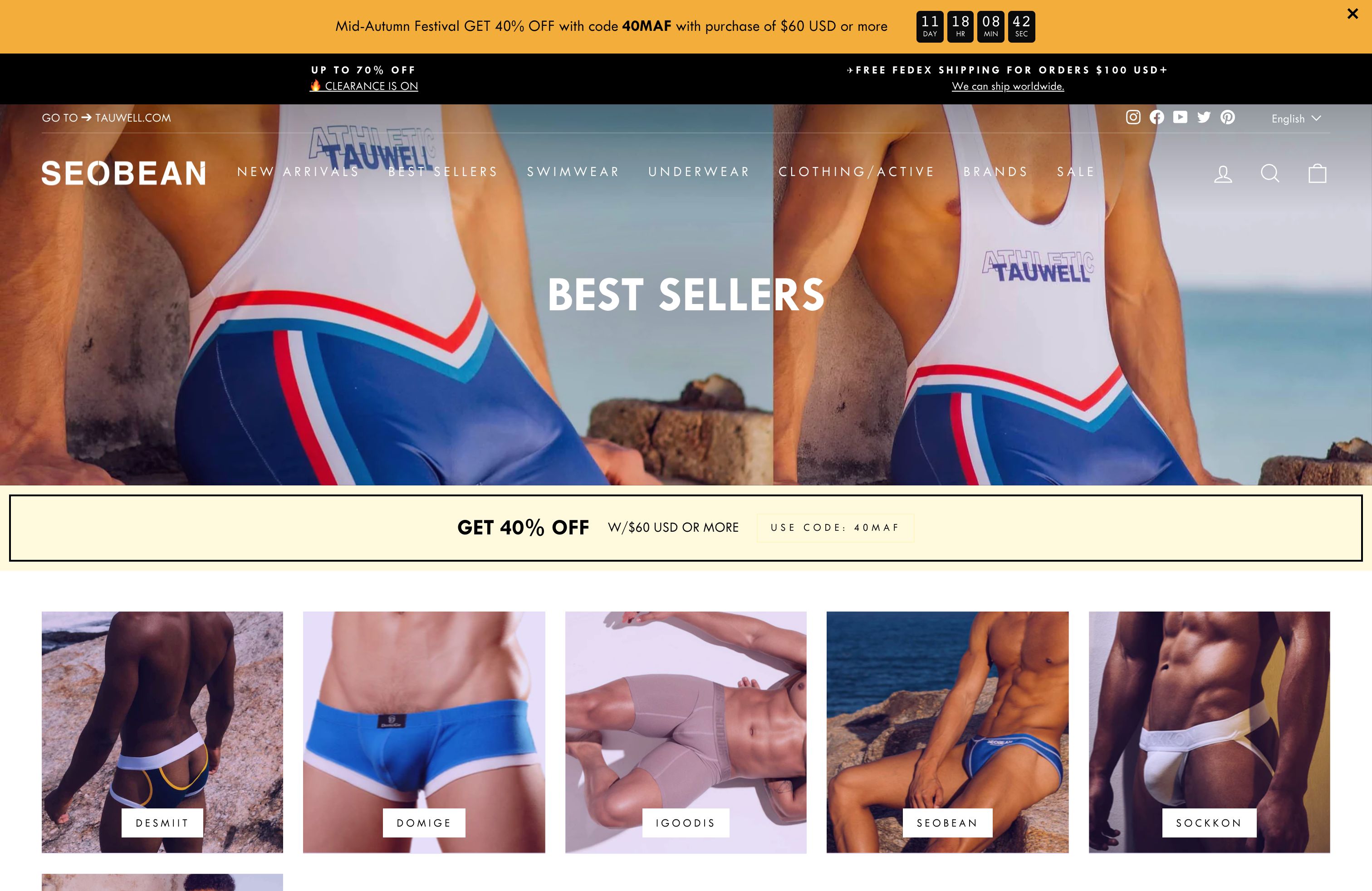 Shopify Custom Design and Setup for SEOBEAN screenshot 2