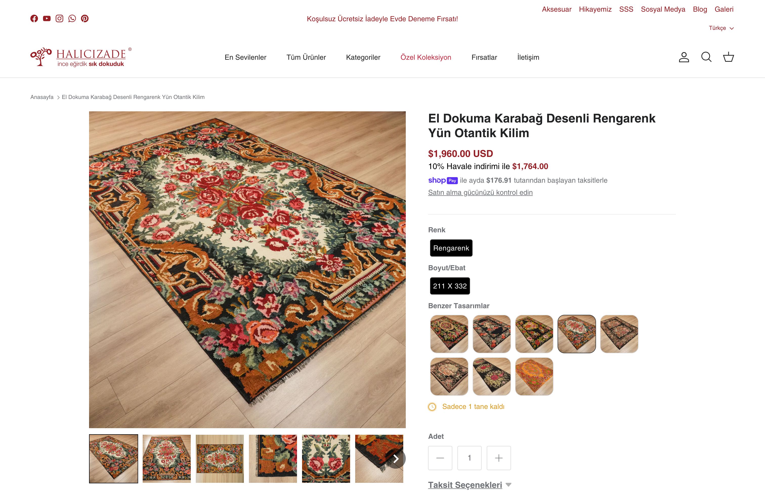 Halıcızade | Güzel halıları kolayca almak içindir screenshot 4