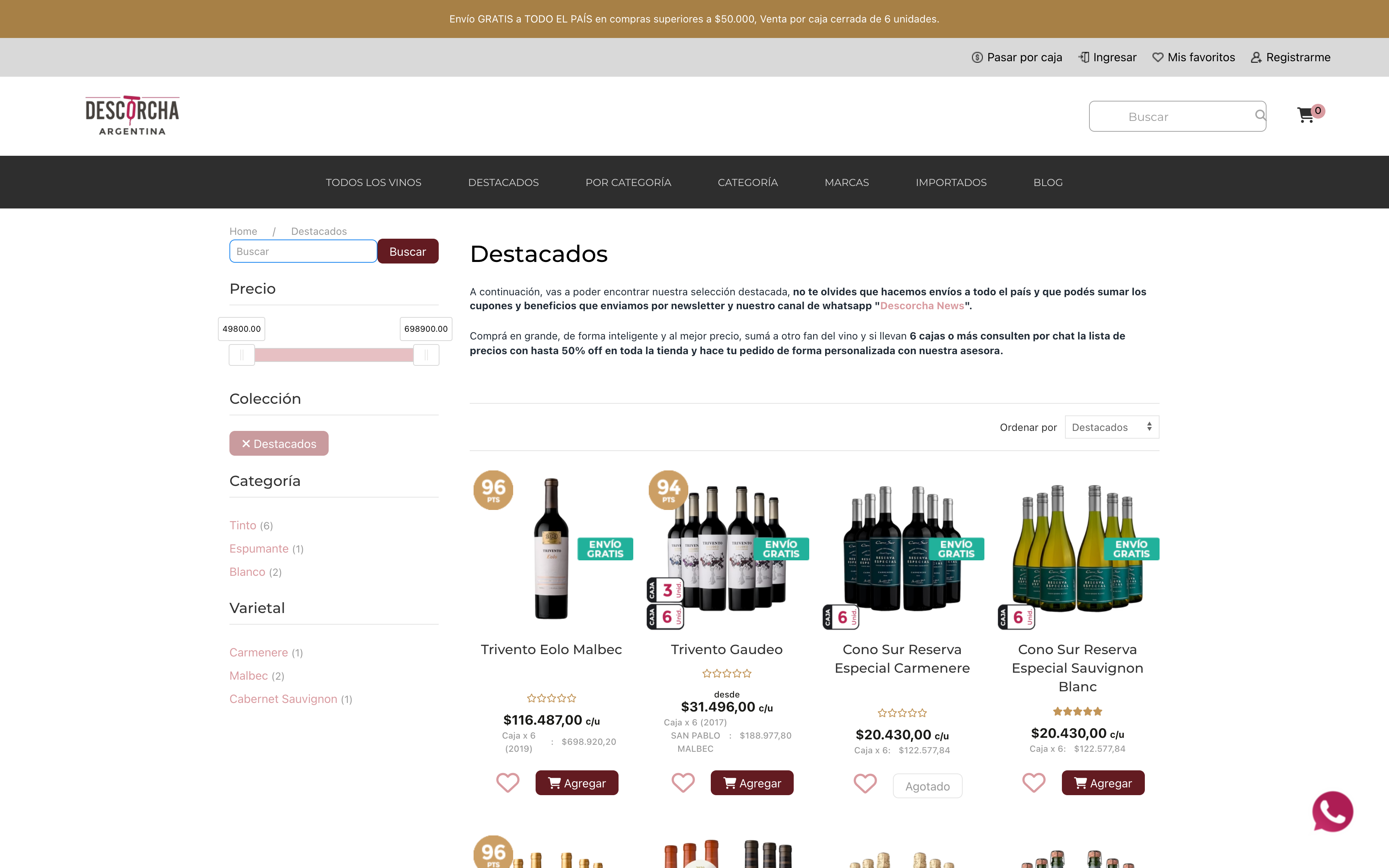 Bodega Trivento screenshot 2