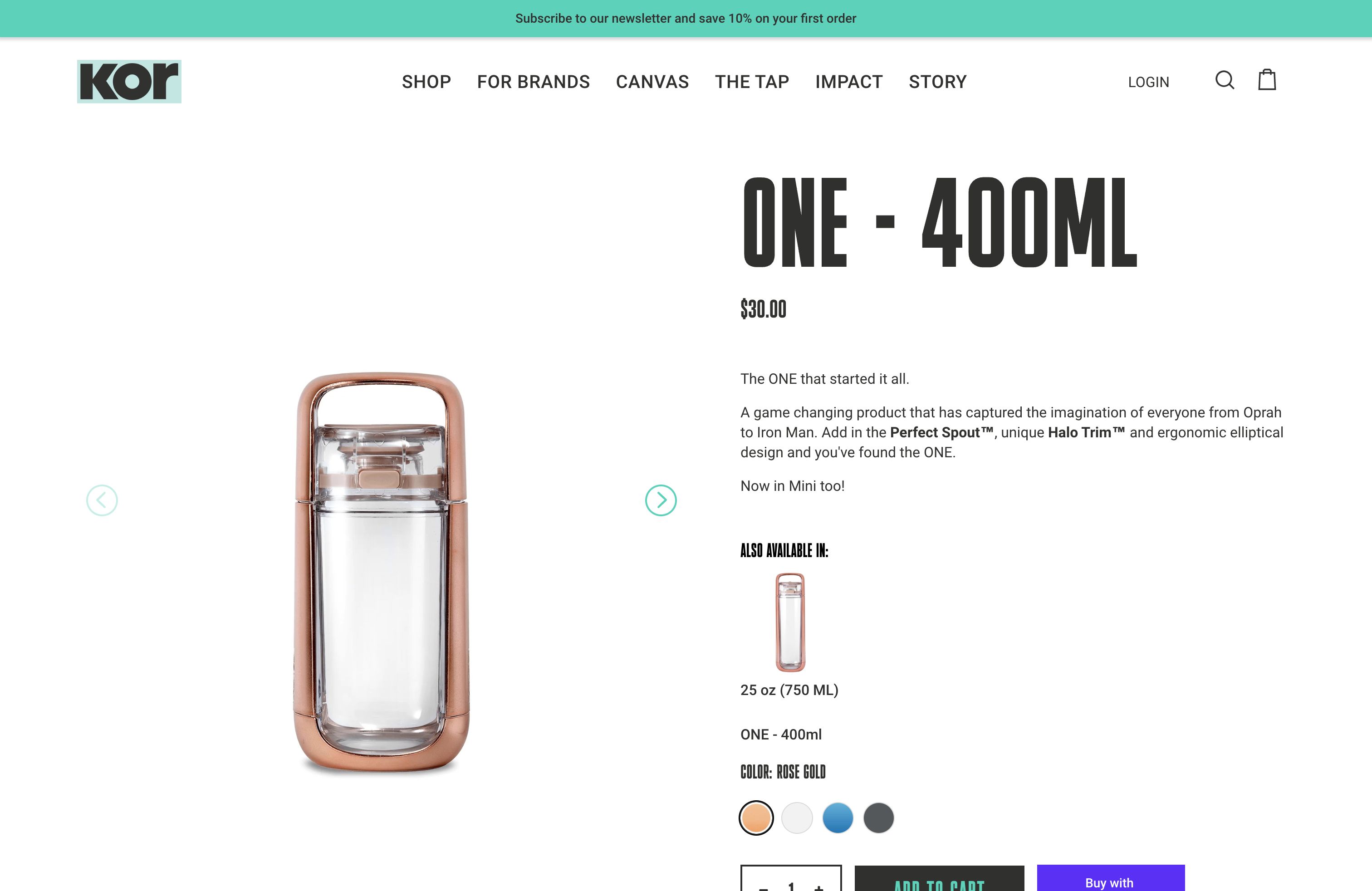 KOR Water screenshot 2