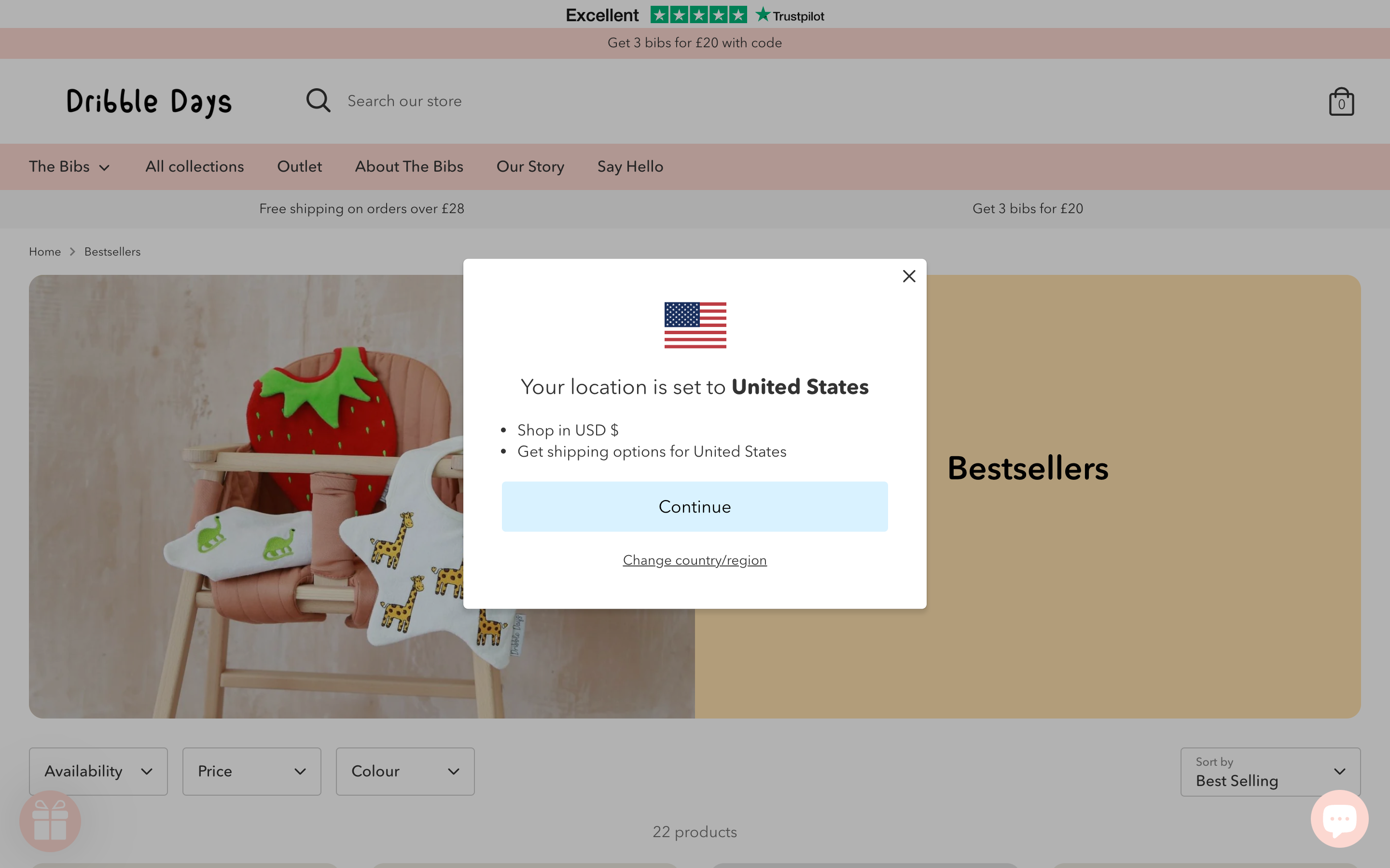 Dribble Days: Migration from Wix to Shopify Ecommerce screenshot 3