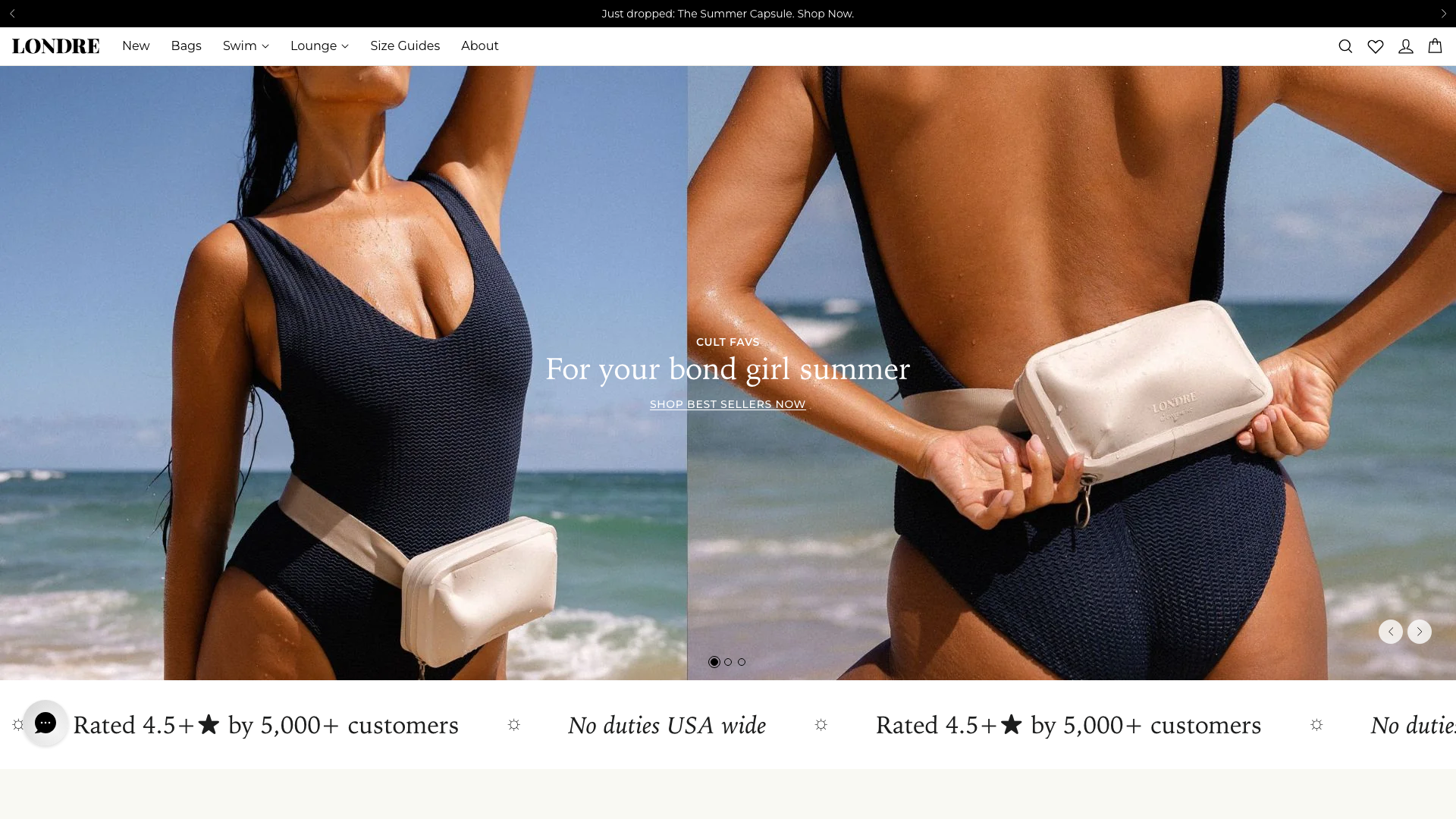 Londre Bodywear (Best Swimwear in the US & CA)