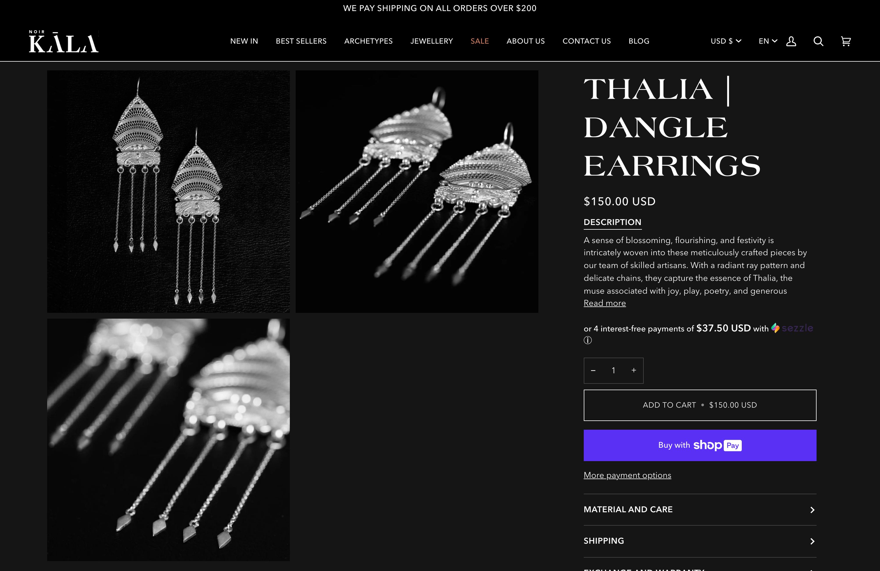 Social Media Marketing ( Paid & Organic ) for Noirkala screenshot 3