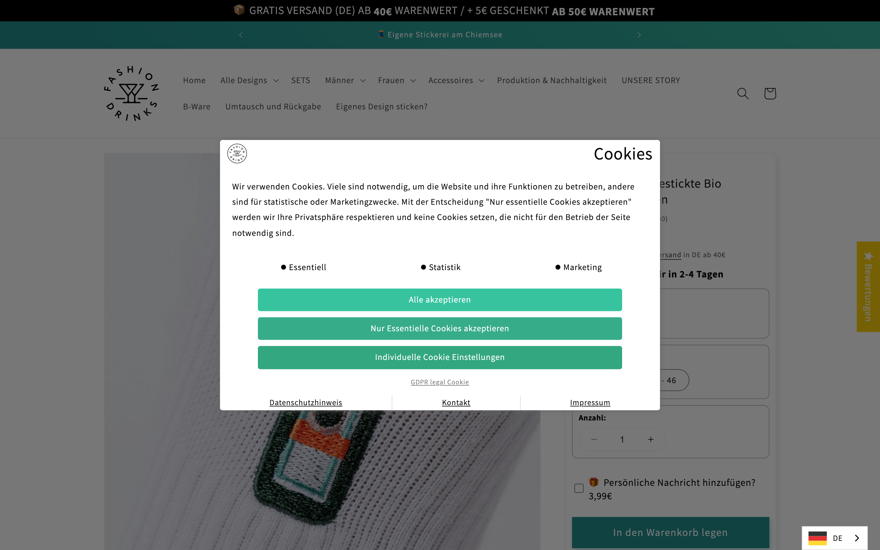 A/B - Testing Fashion Drinks screenshot 4