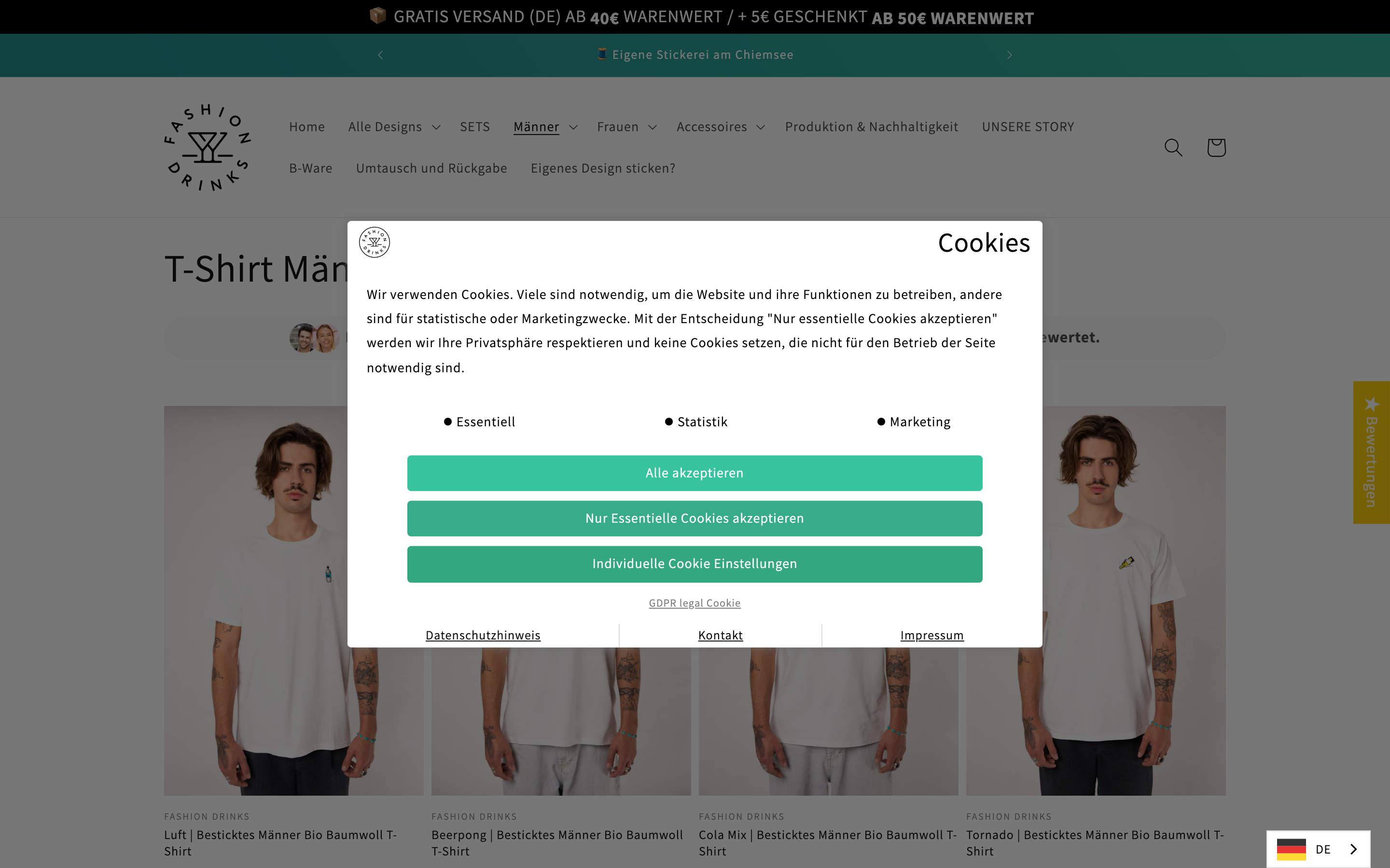 A/B - Testing Fashion Drinks screenshot 2