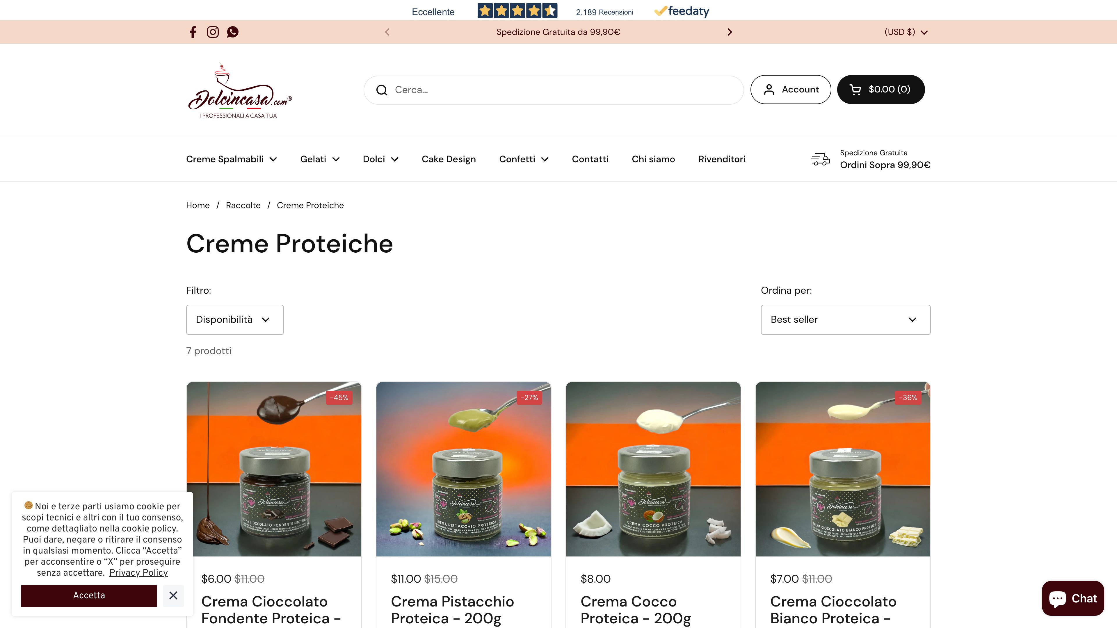 Dolcincasa screenshot 2