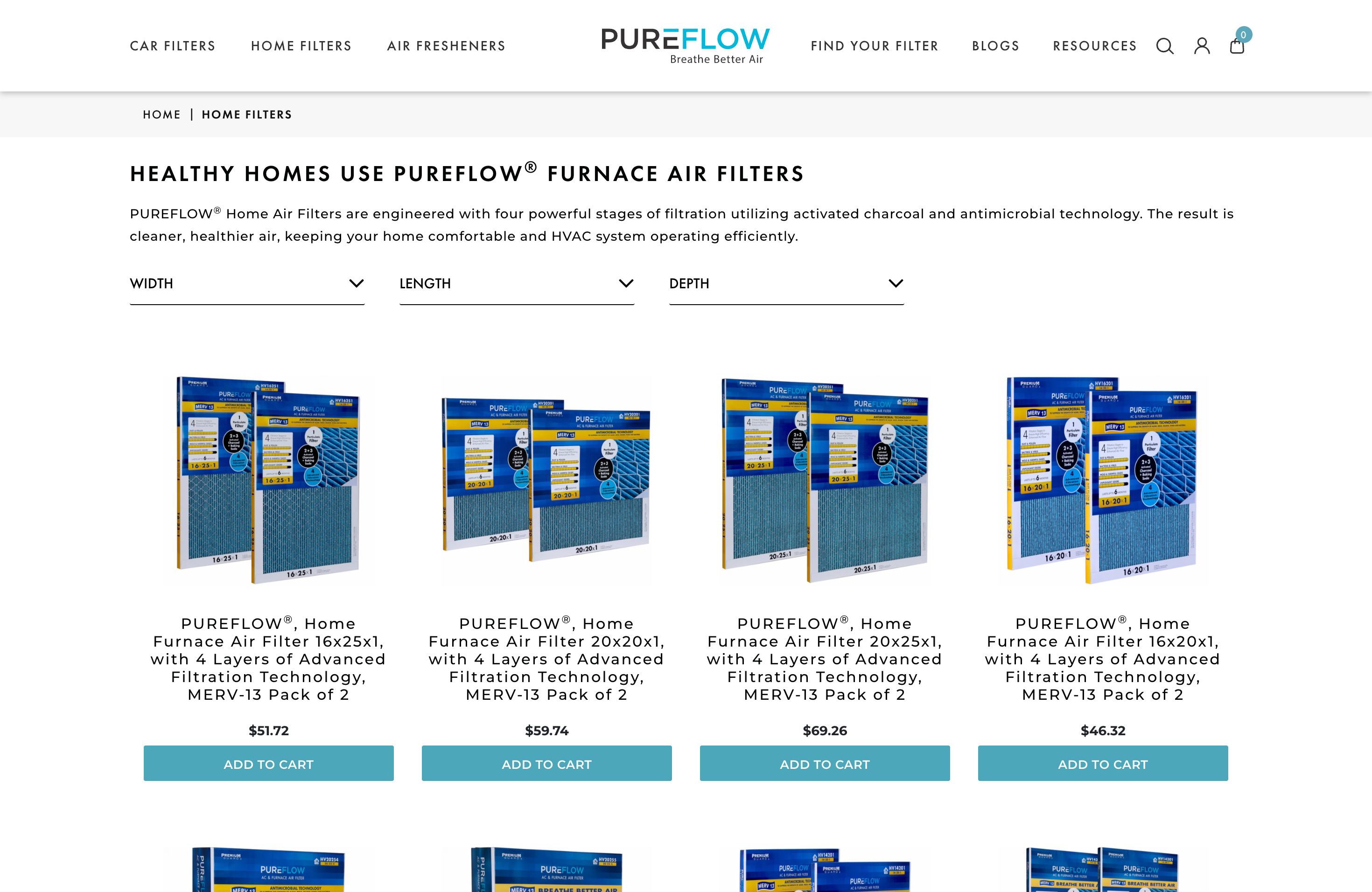 Pureflow Air screenshot