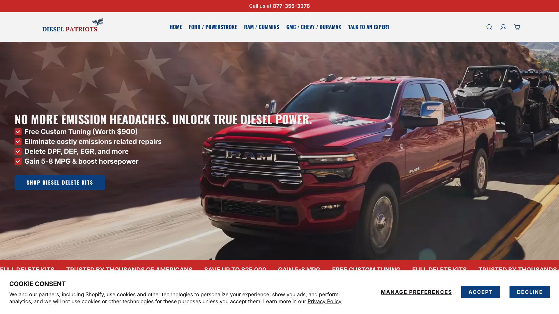 Diesel Patriots screenshot