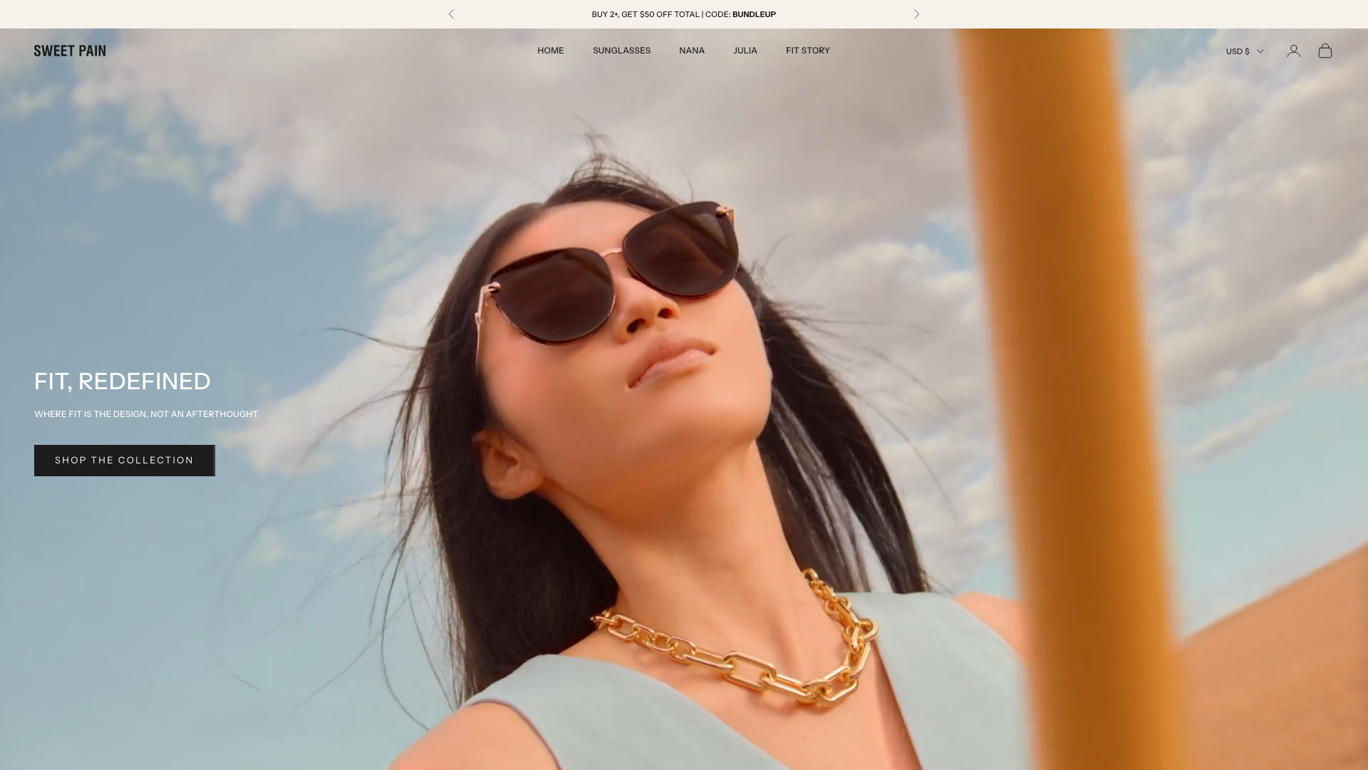 Premium Sunglasses Brand Store On Shopify