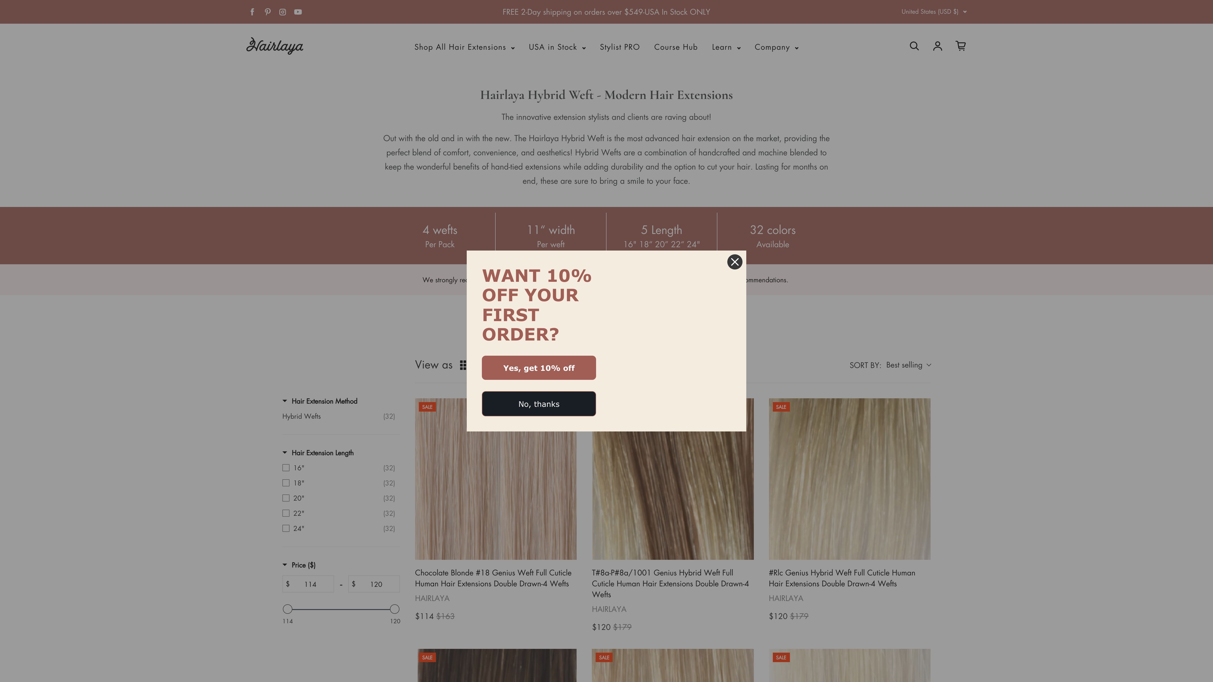 Hairlaya screenshot 2