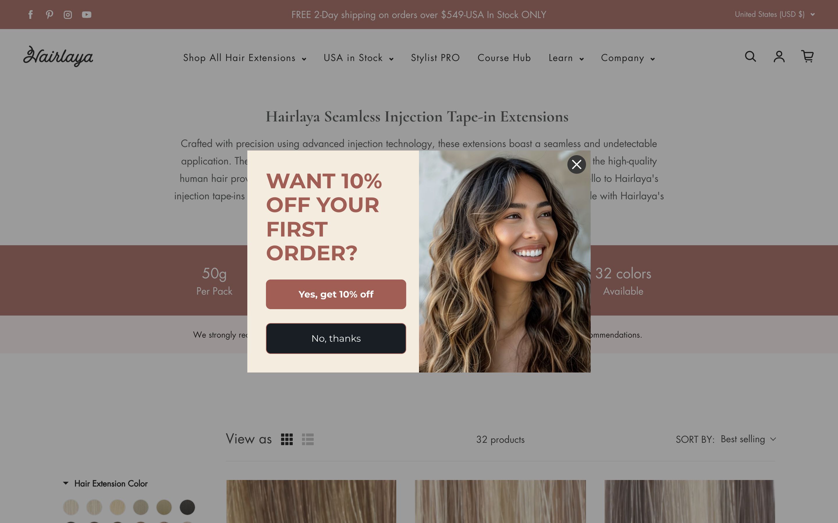 Hairlaya screenshot 3