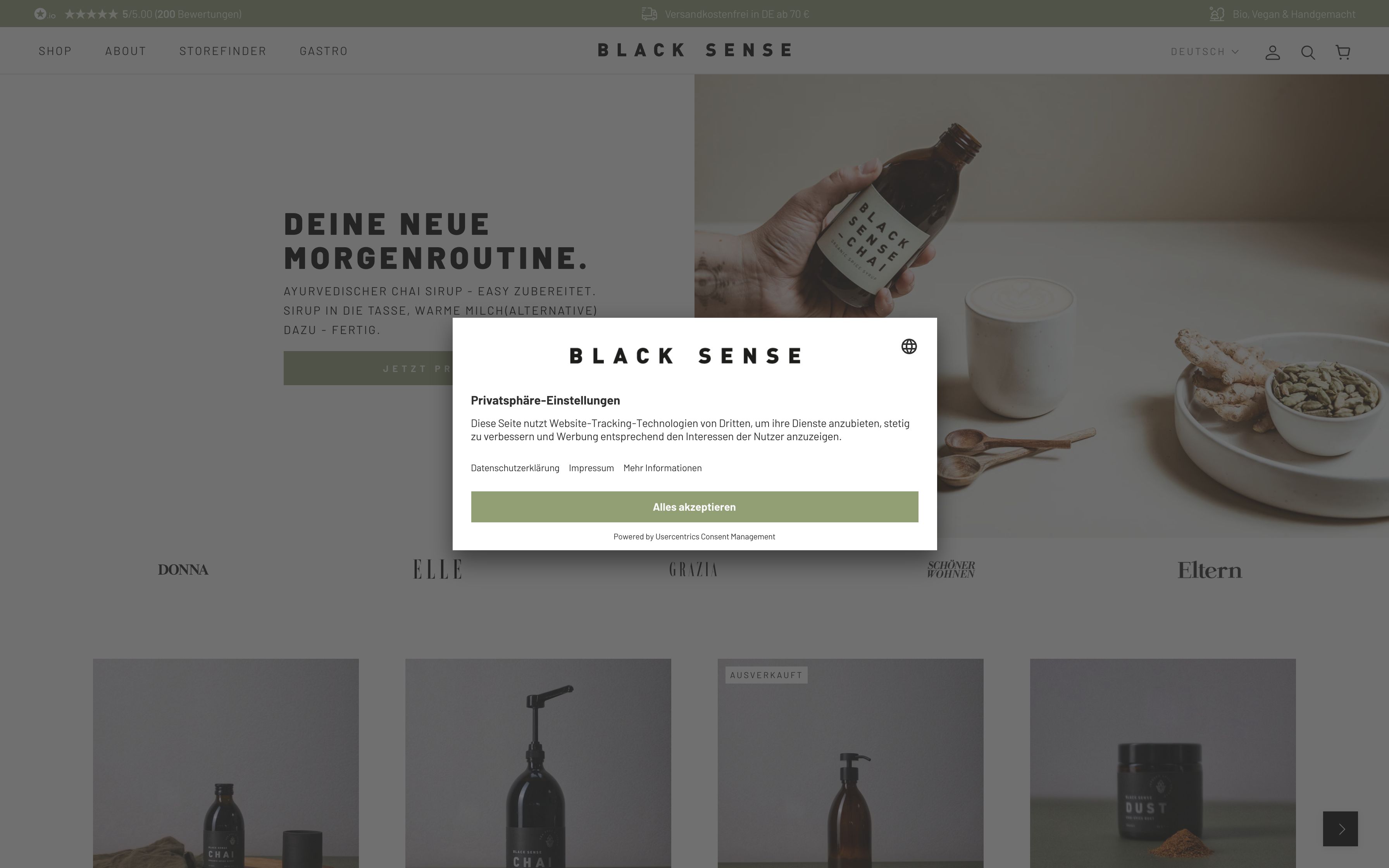 Black Sense screenshot 4