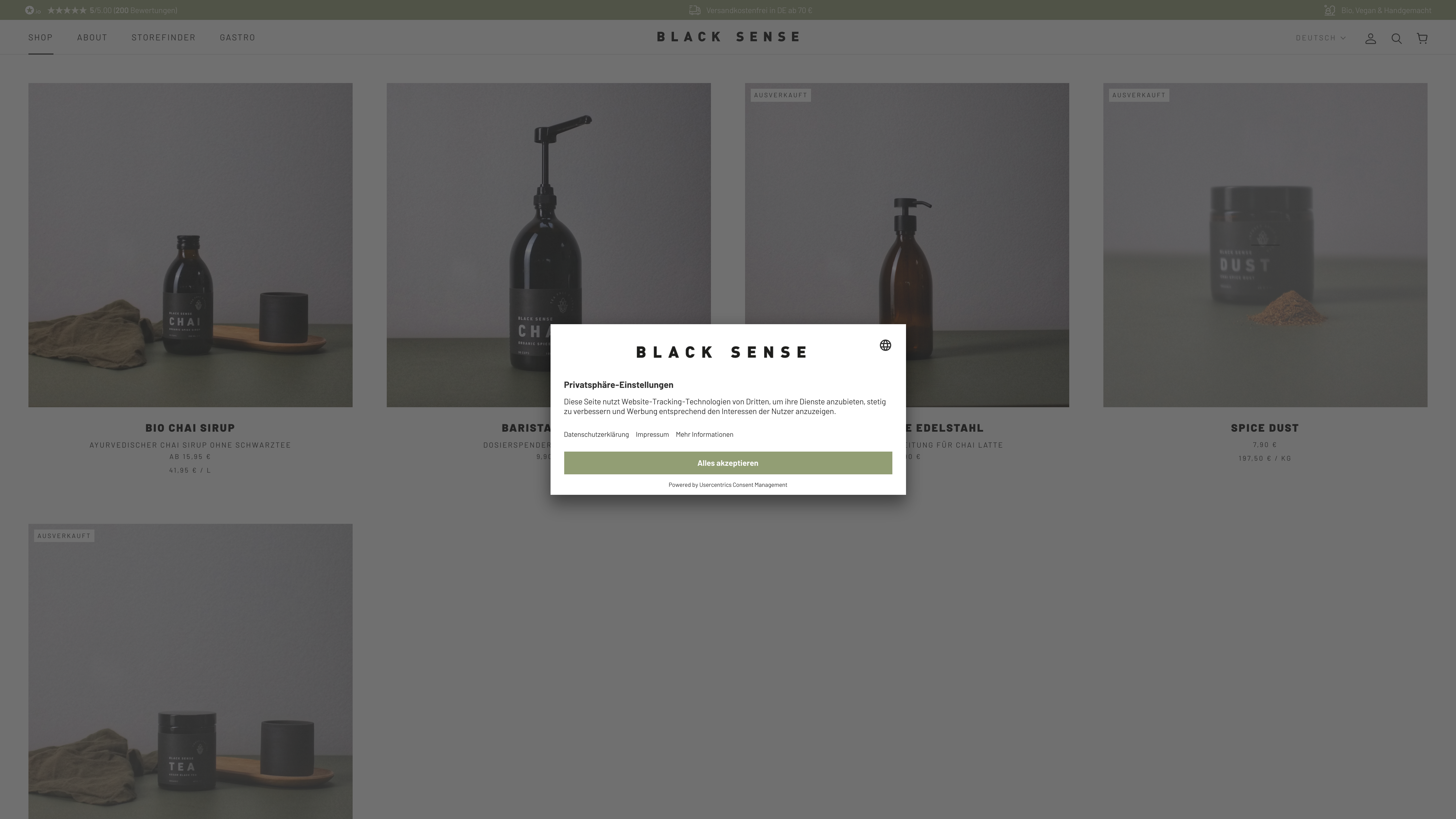 Black Sense screenshot 2