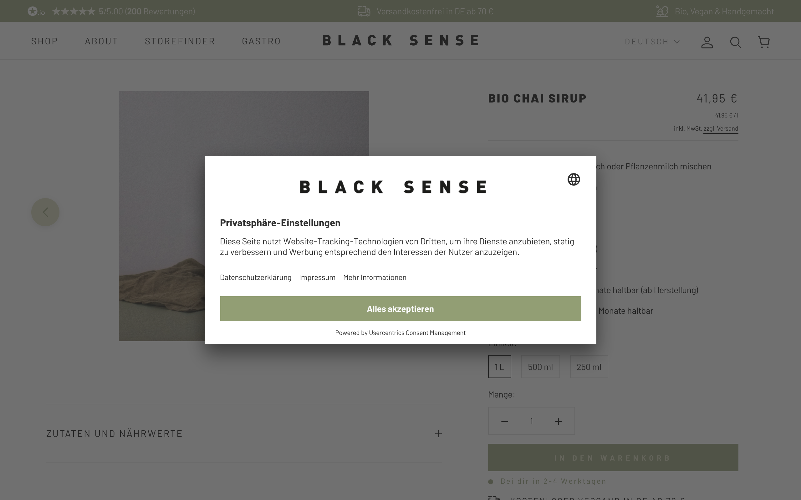 Black Sense screenshot 3