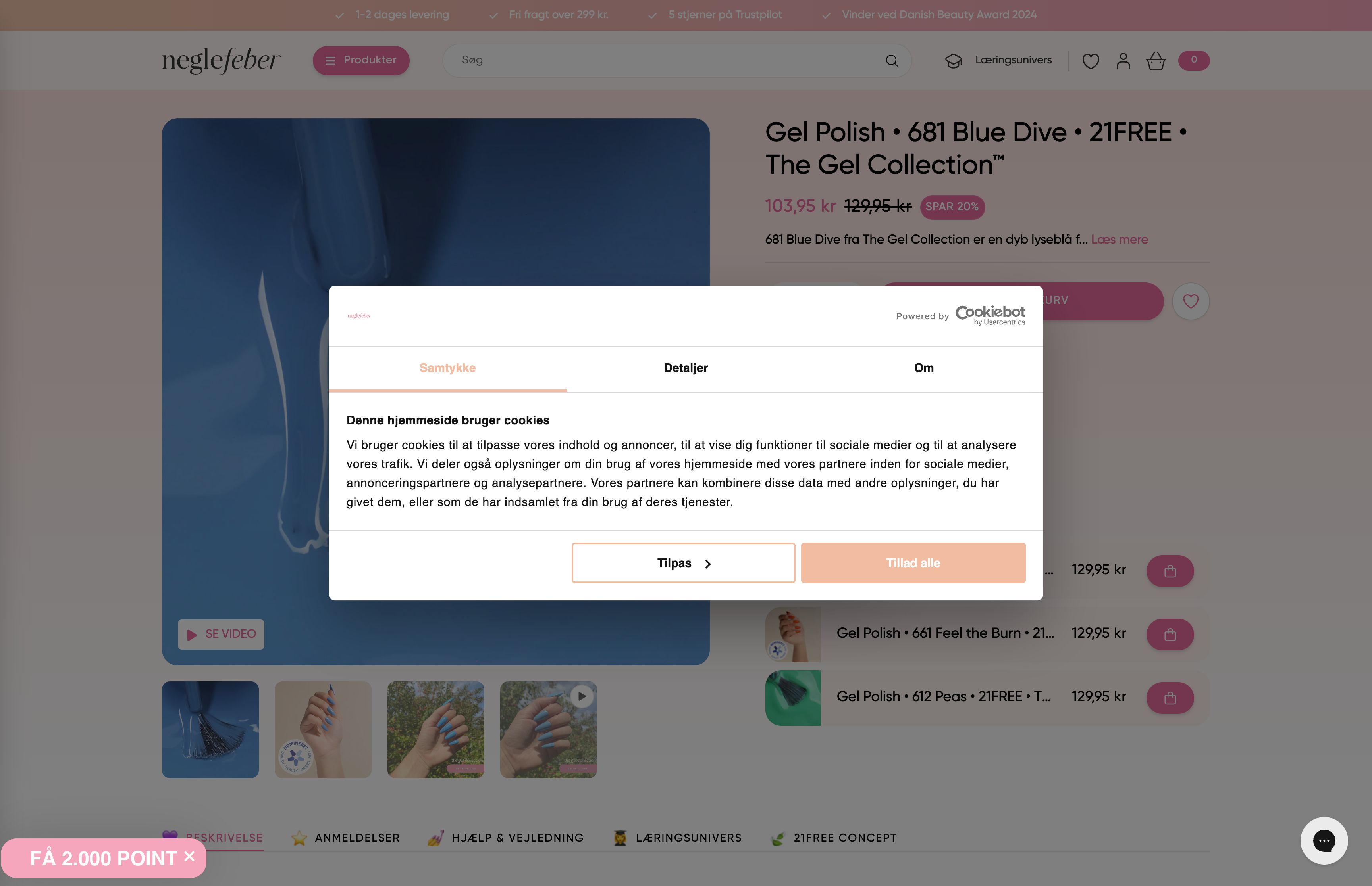 Neglefeber (Nail Art - Shopify PLUS Store) screenshot 4