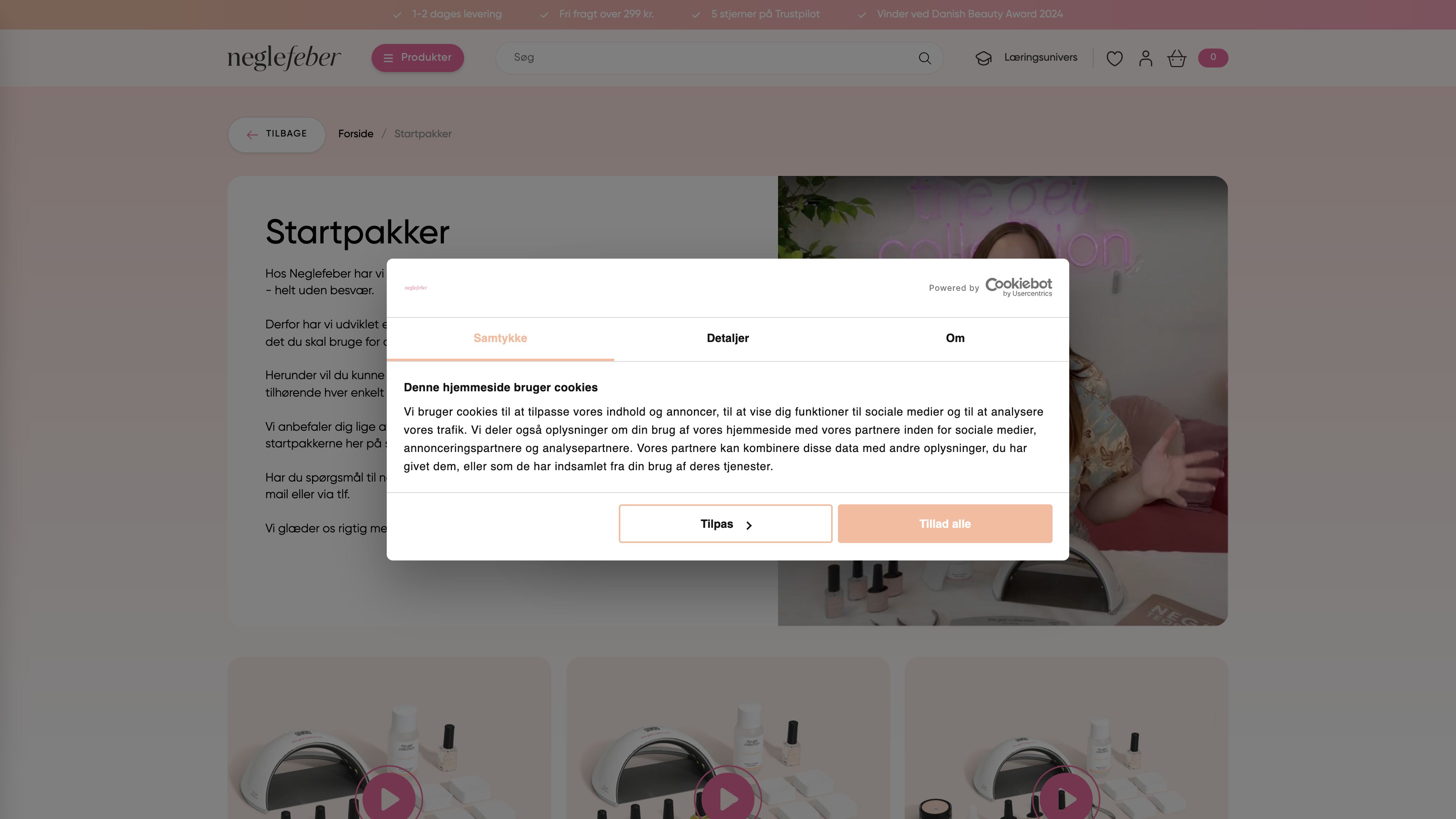 Neglefeber (Nail Art - Shopify PLUS Store) screenshot 3