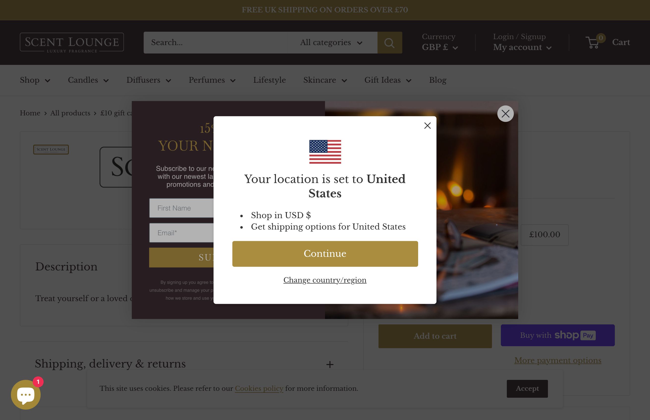 Scent Lounge screenshot 3