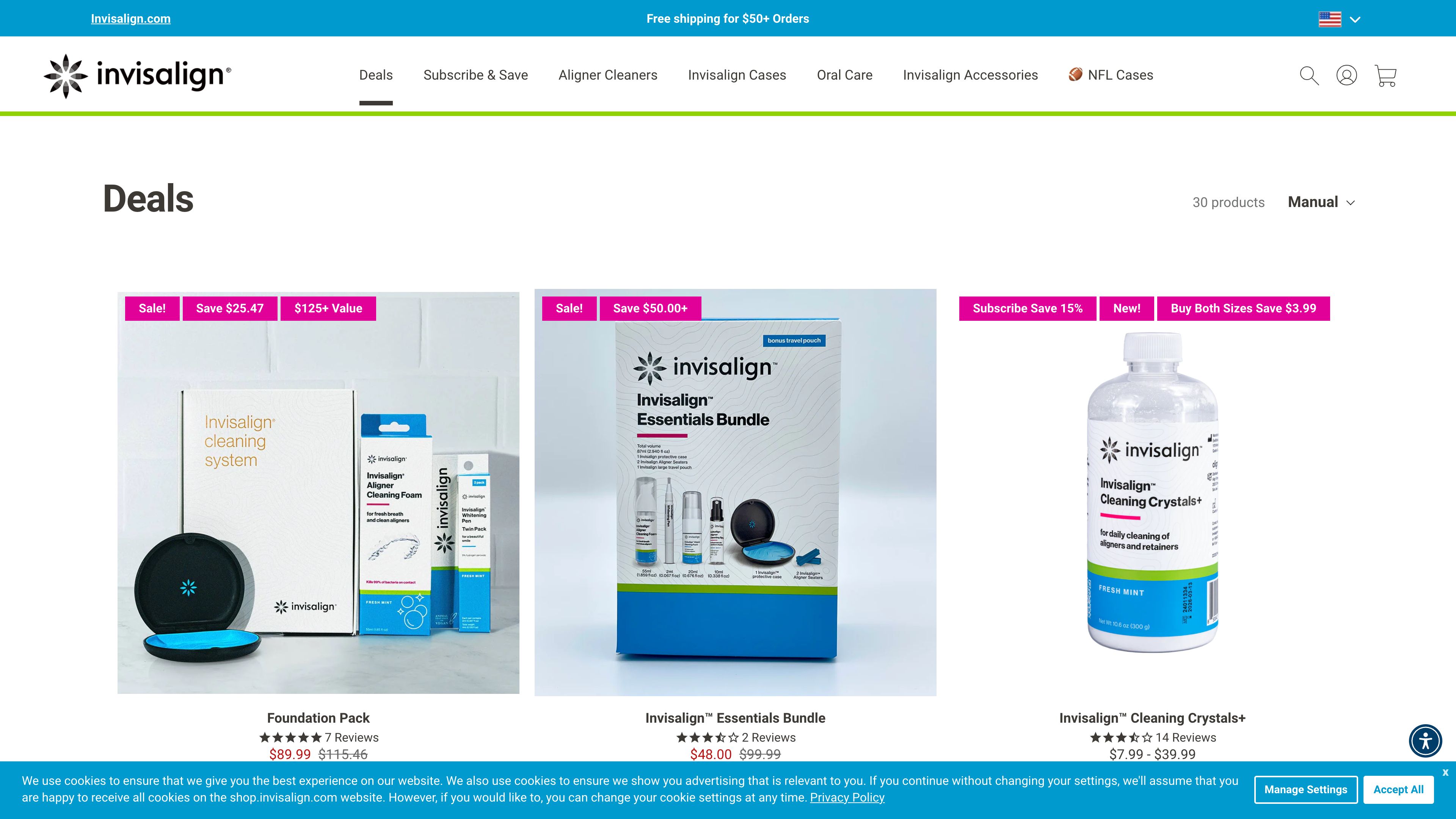 Invisalign Accessories International Expansion