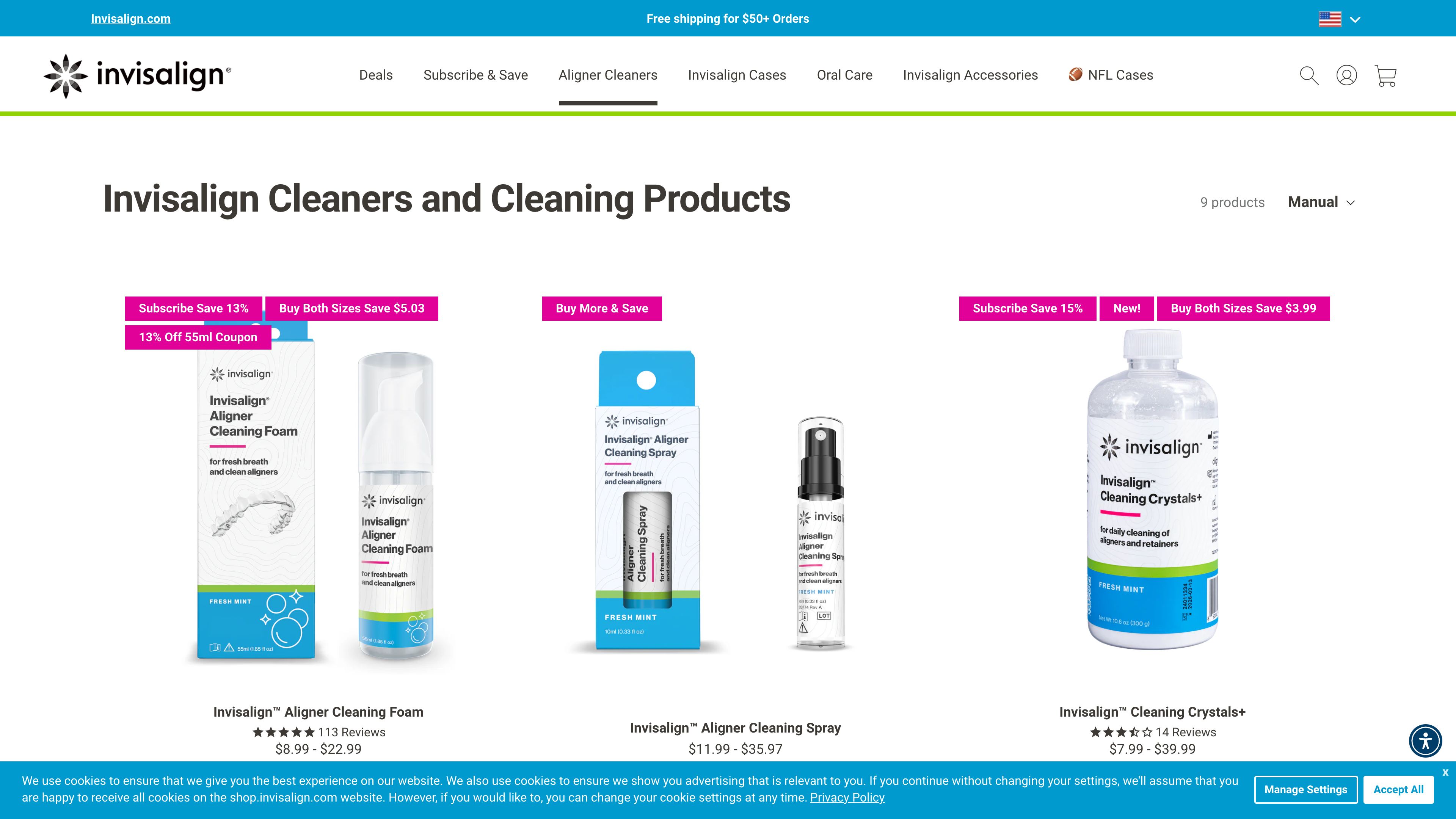 Invisalign Accessories International Expansion screenshot 2