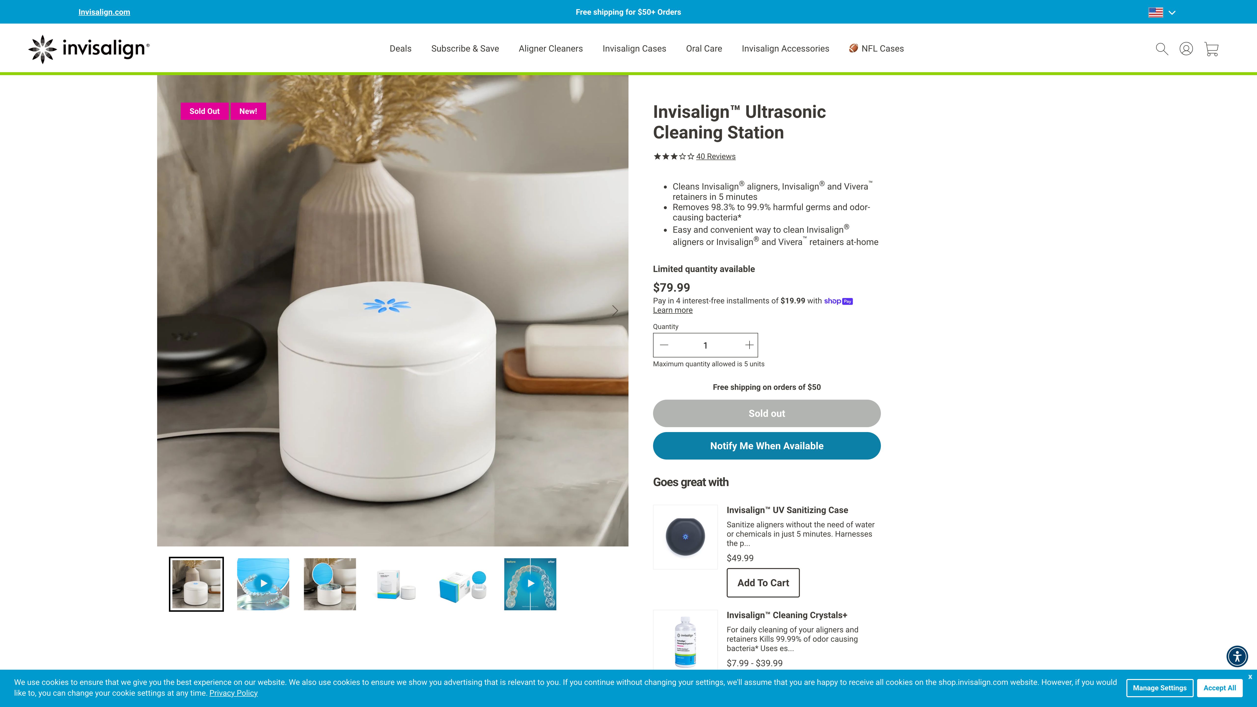 Invisalign Accessories International Expansion screenshot 4