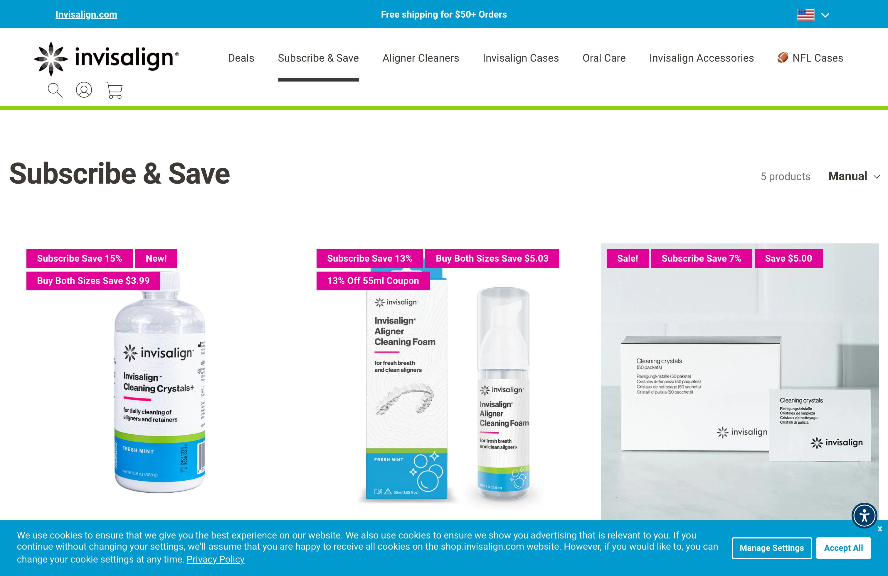 Invisalign Accessories International Expansion screenshot 3