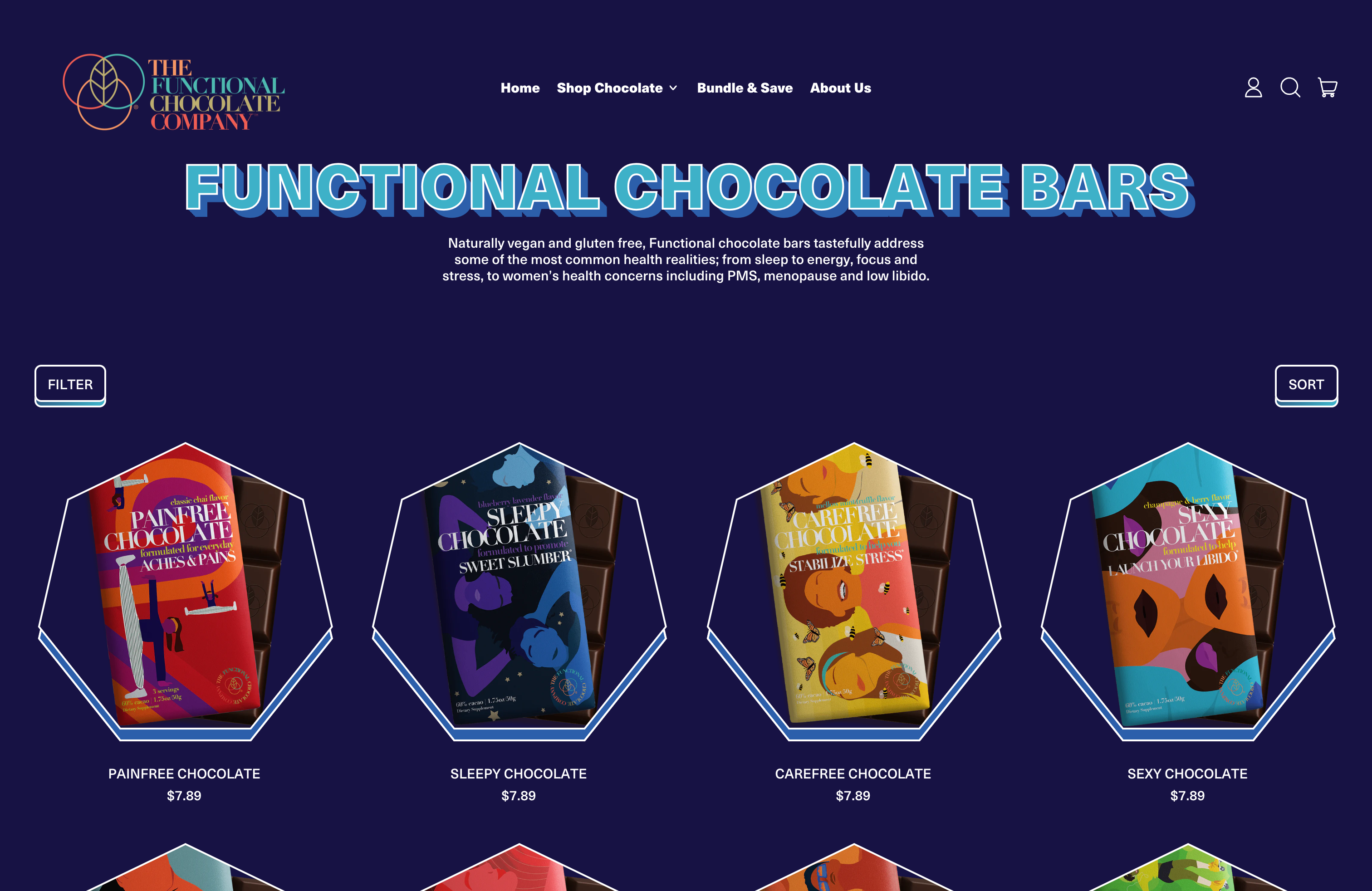Funcho | Website Redesign screenshot