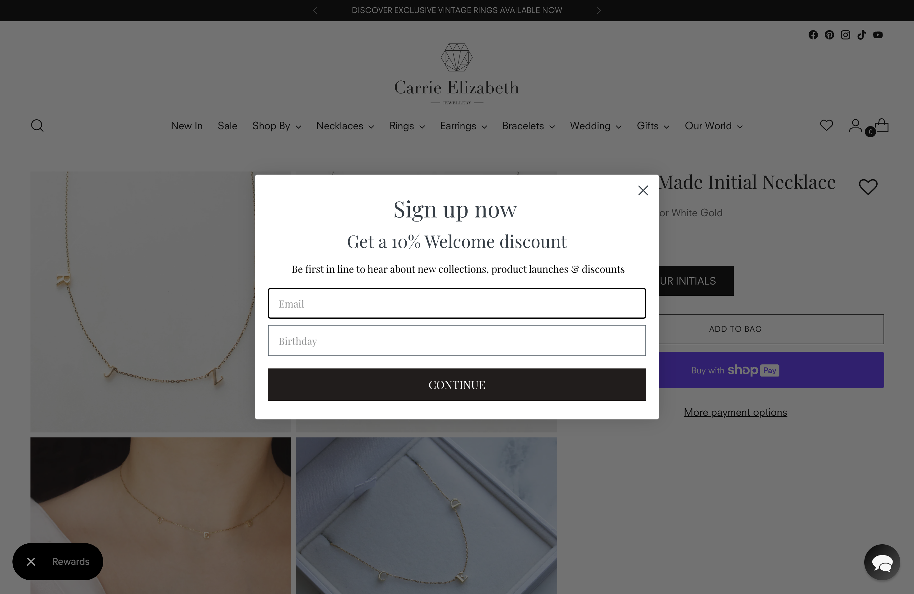 Carrie Elizabeth Jewellery  screenshot 4