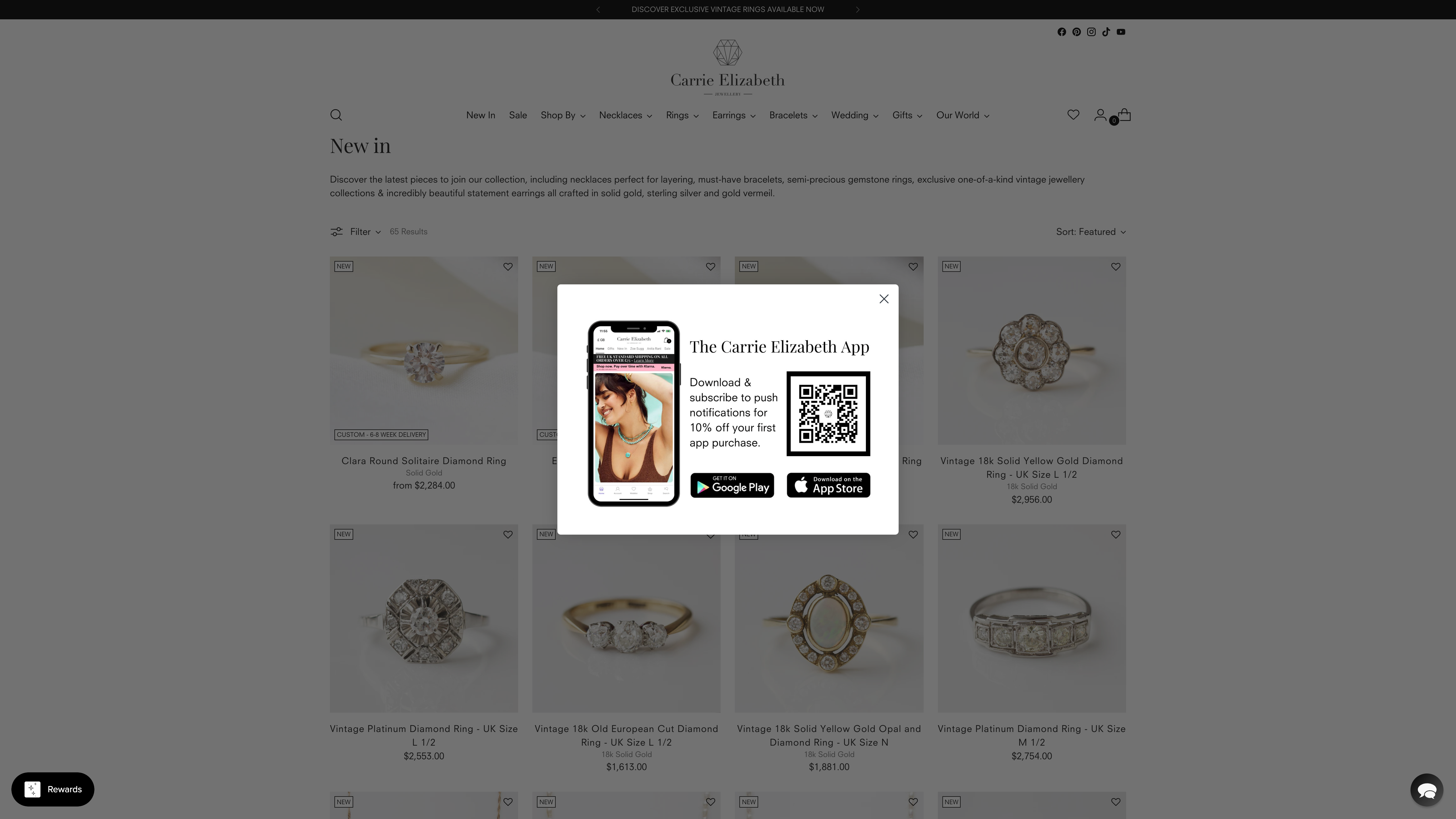 Carrie Elizabeth Jewellery  screenshot 2