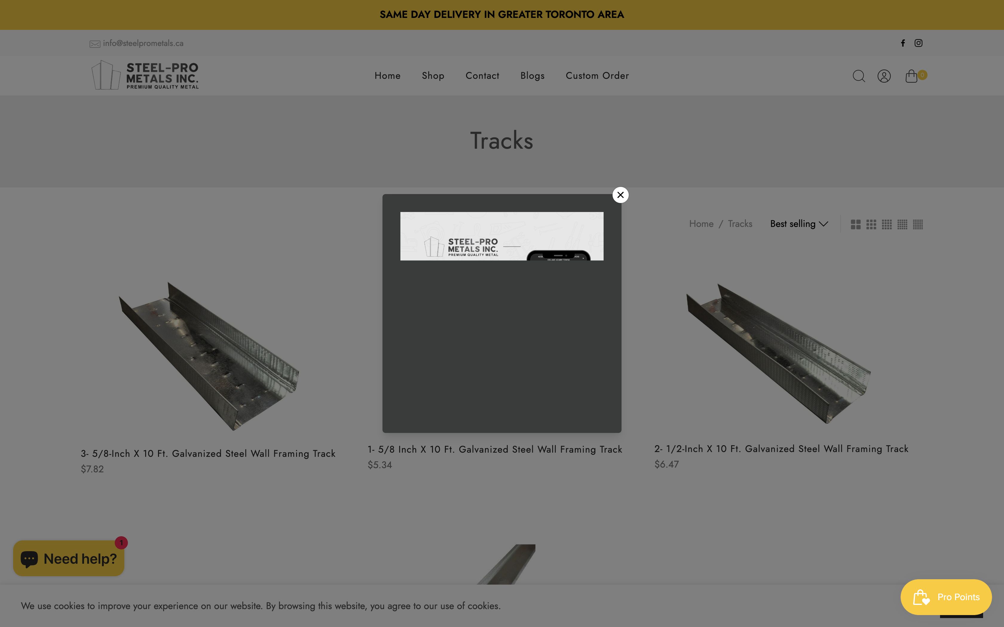 Construction Supplies Store in Toronto screenshot 2