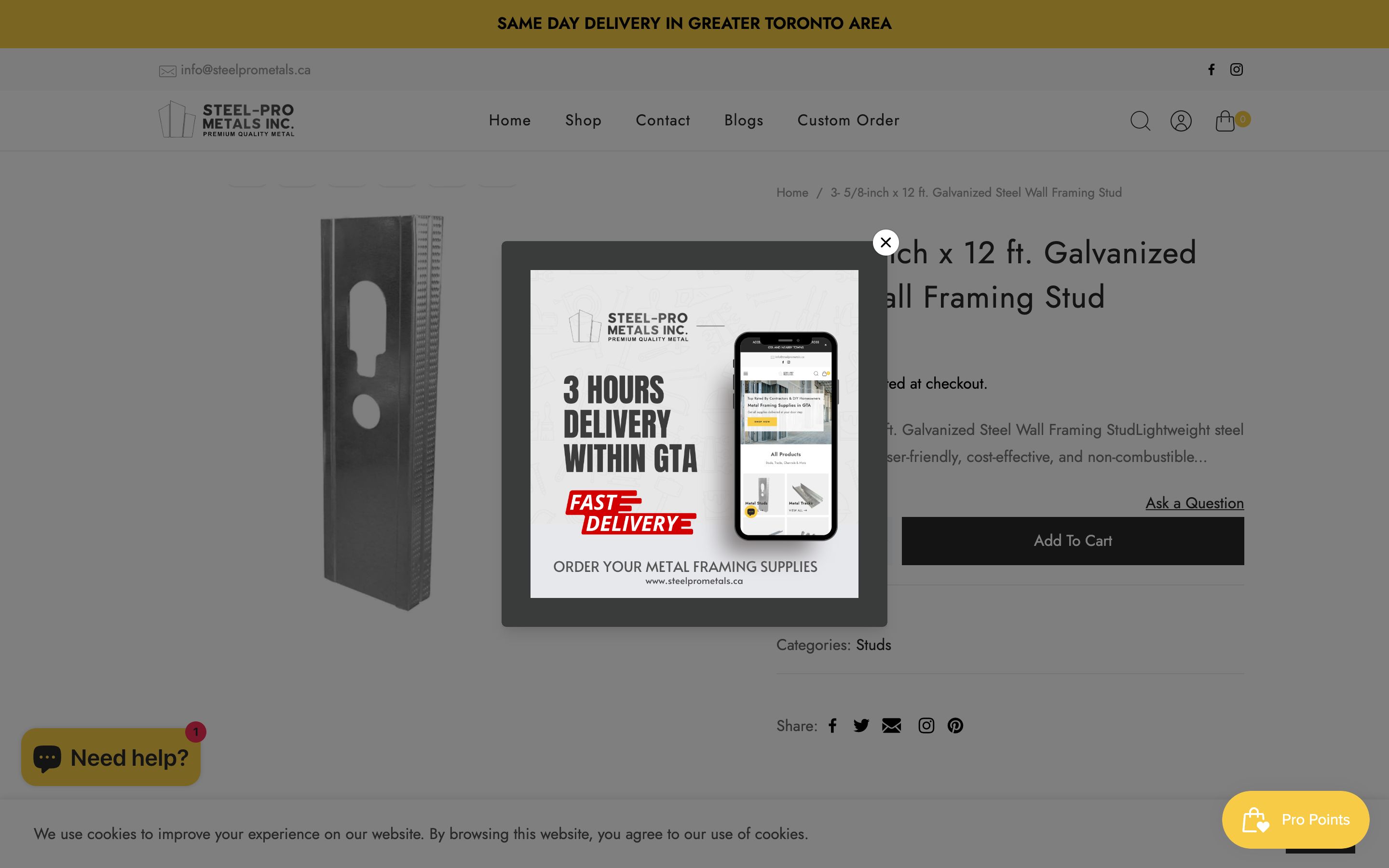 Construction Supplies Store in Toronto screenshot 6