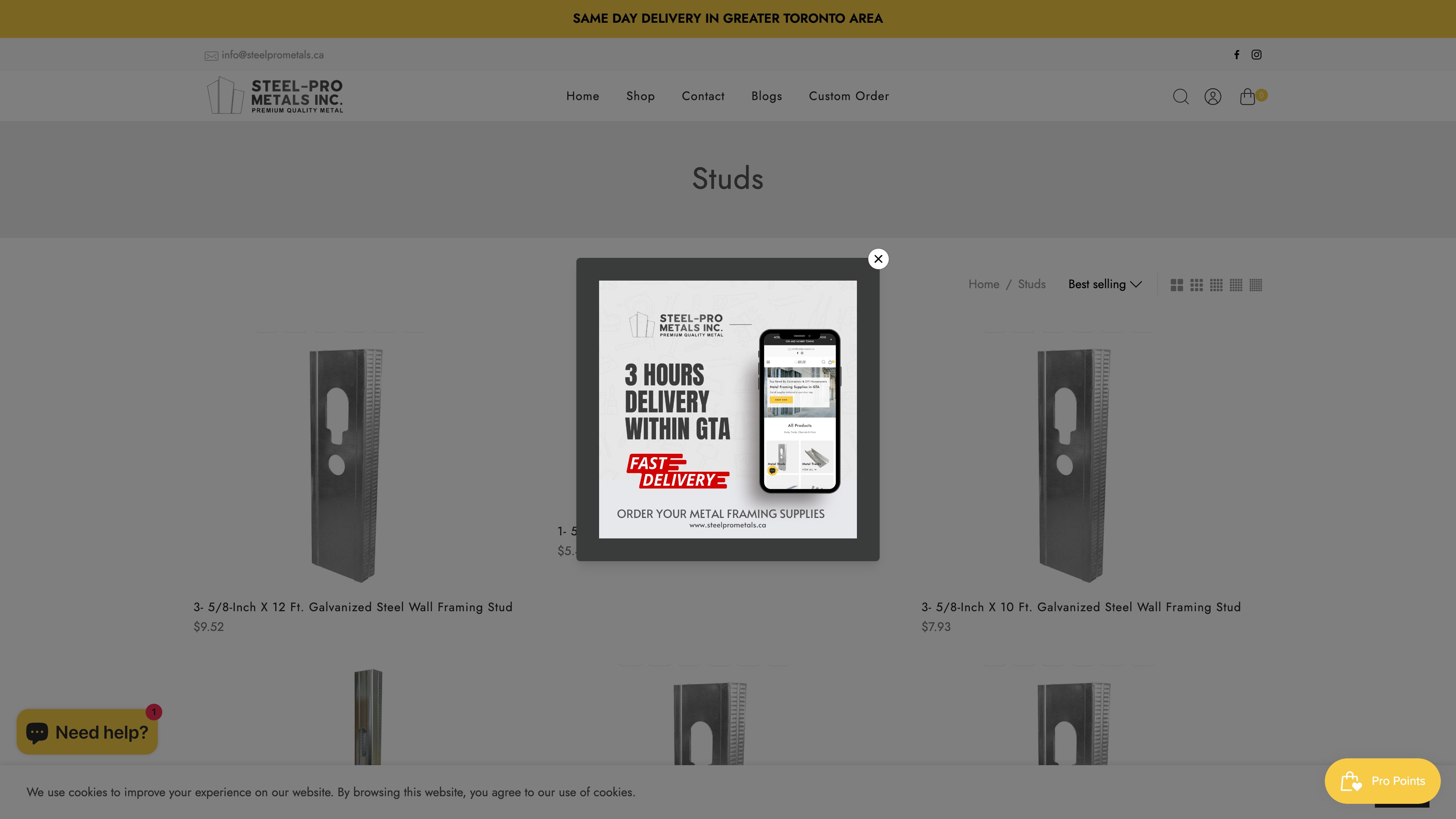 Construction Supplies Store in Toronto screenshot 3