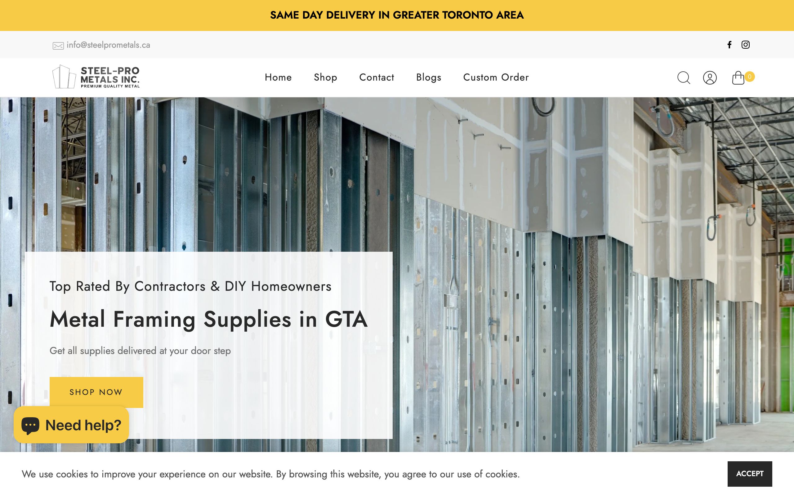 Construction Supplies Store in Toronto screenshot 7