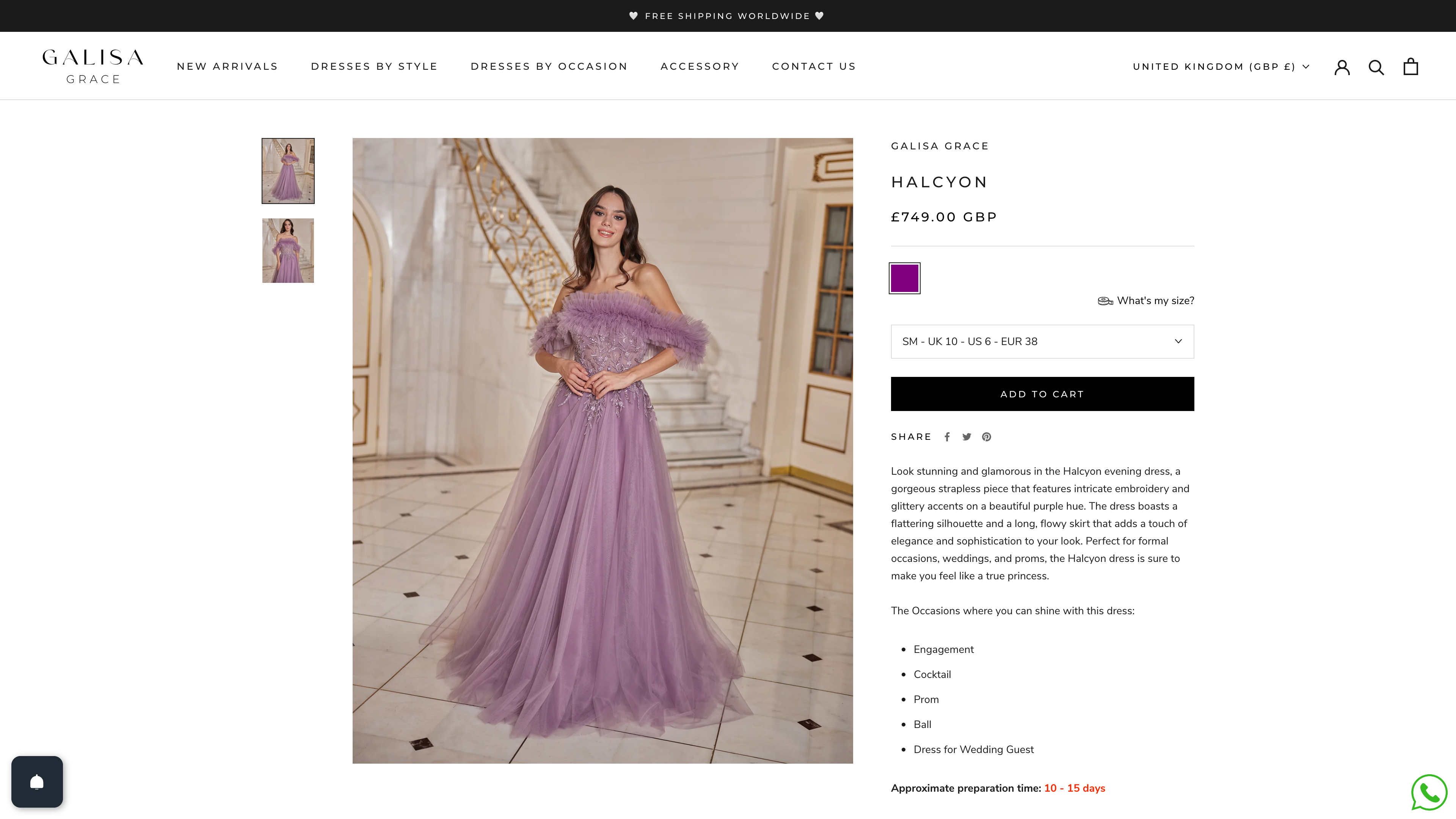 Galisa Grace - UK screenshot 5