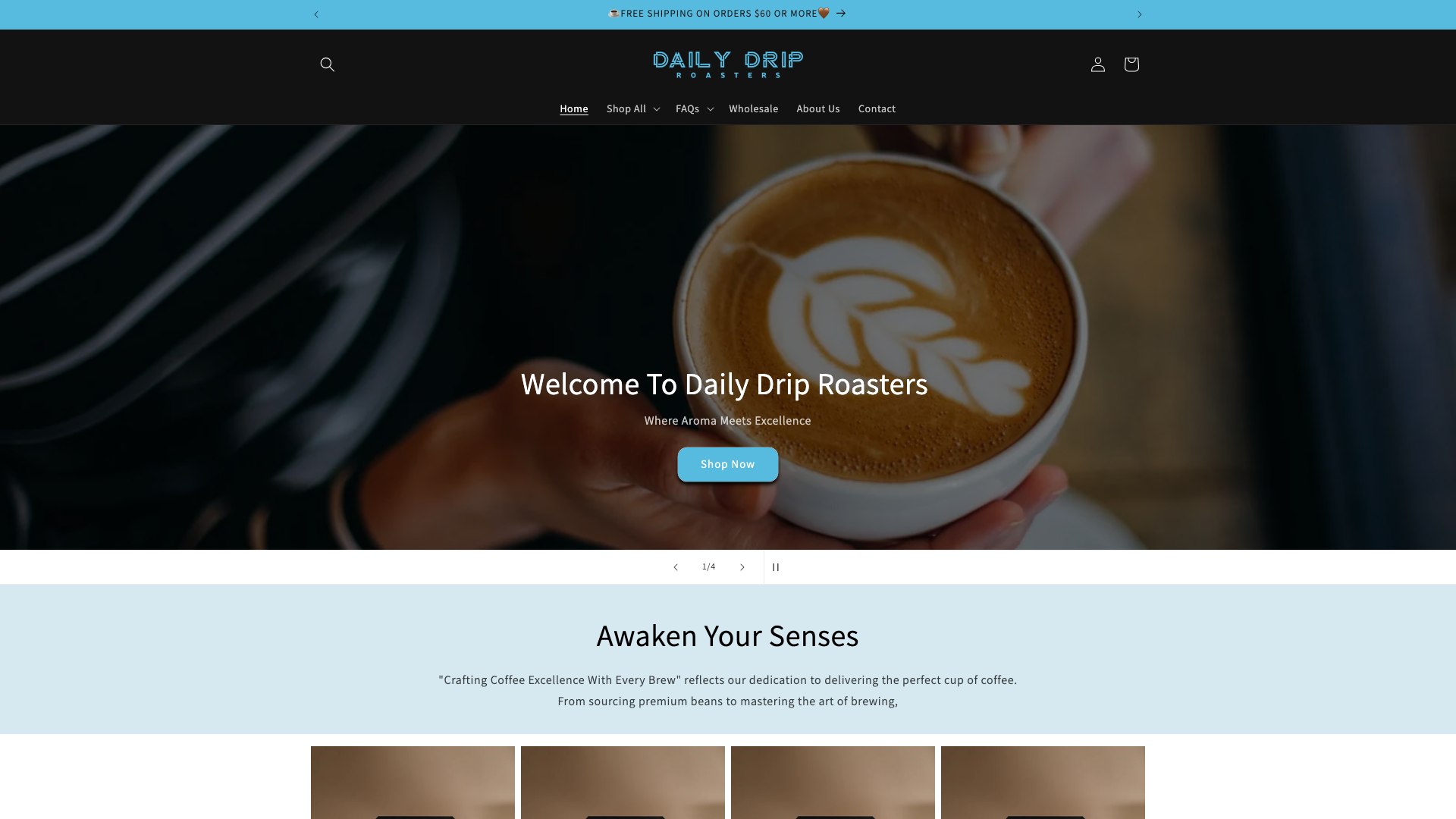 ☕ Daily Drip Roasters
