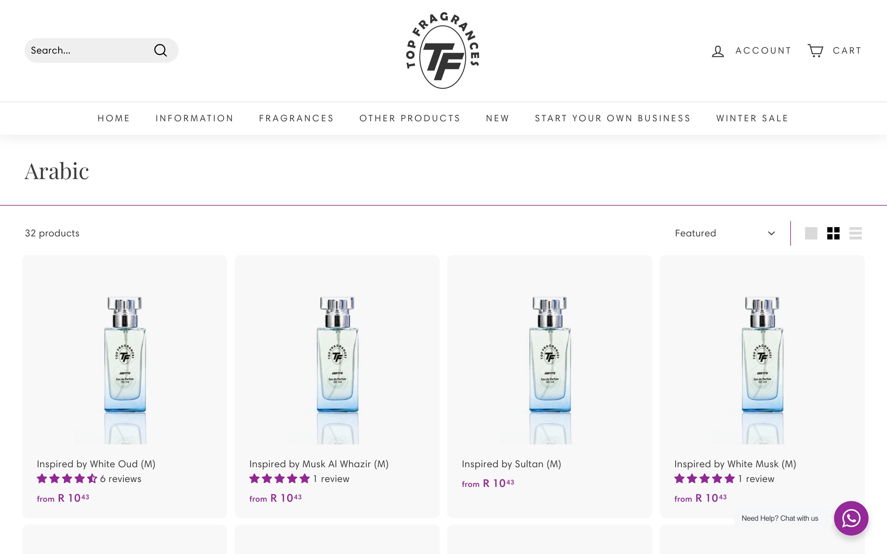 Top Fragrances screenshot 2