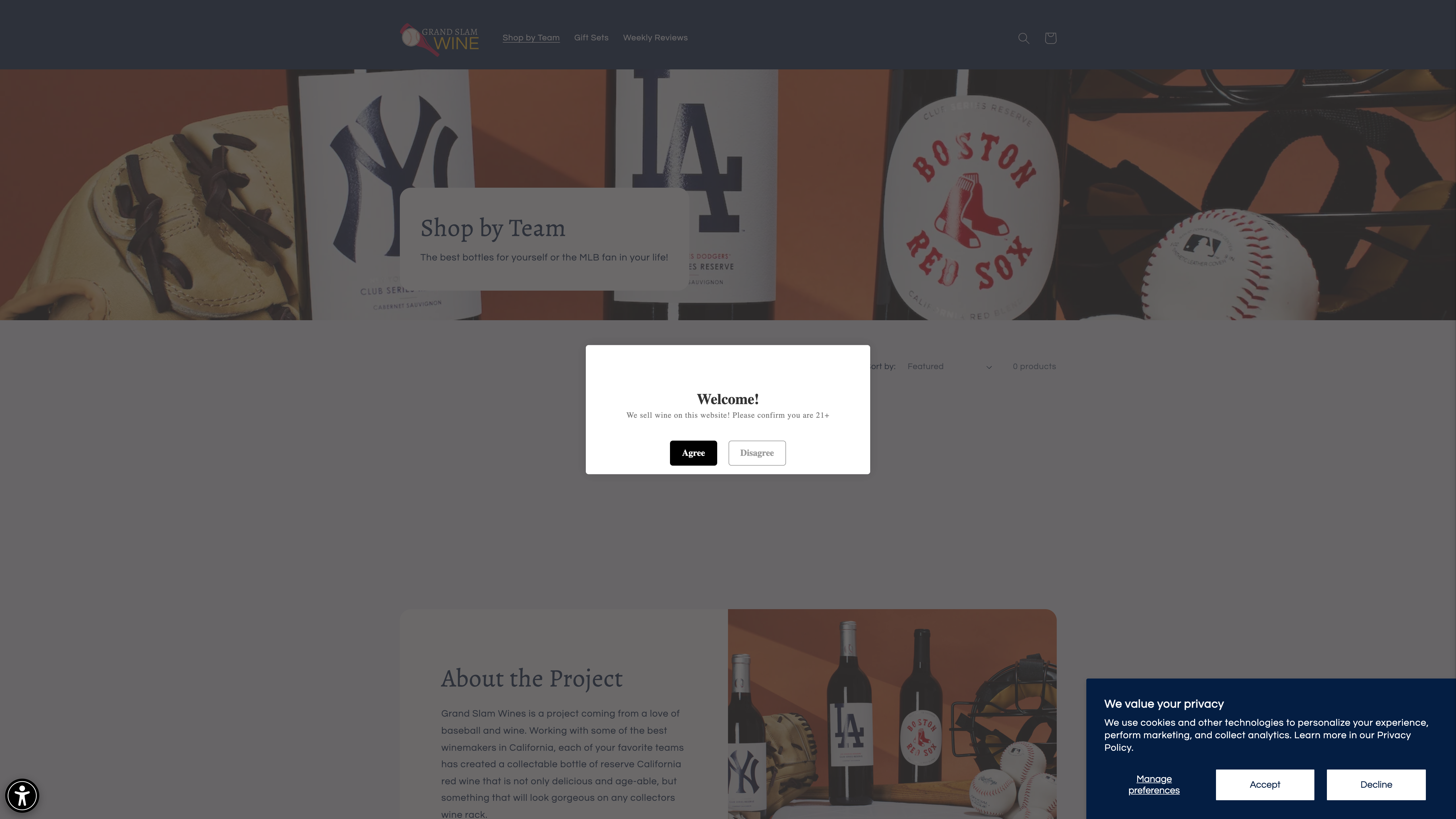 Grand Slam Wines screenshot 2