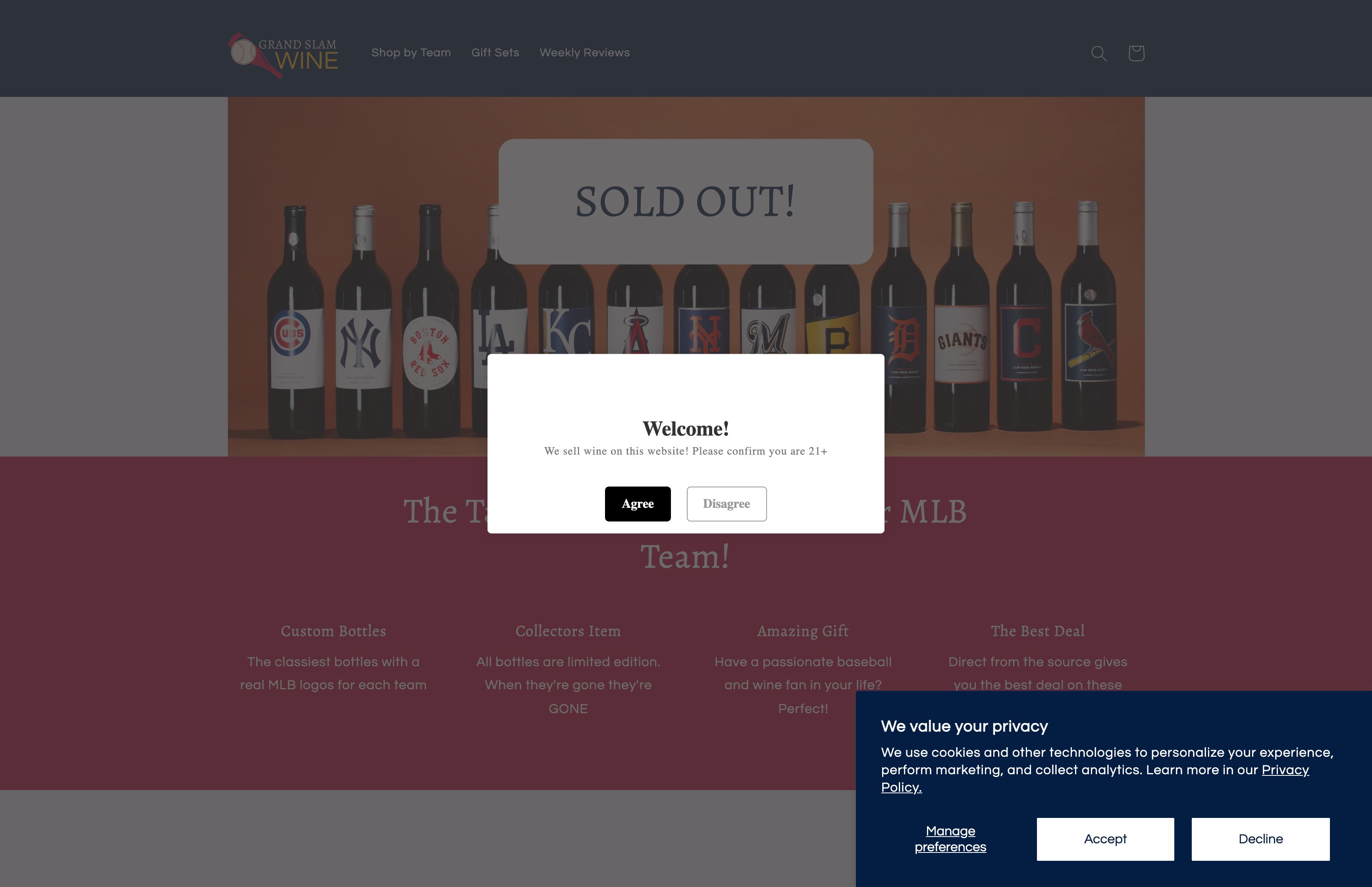 Grand Slam Wines screenshot 3