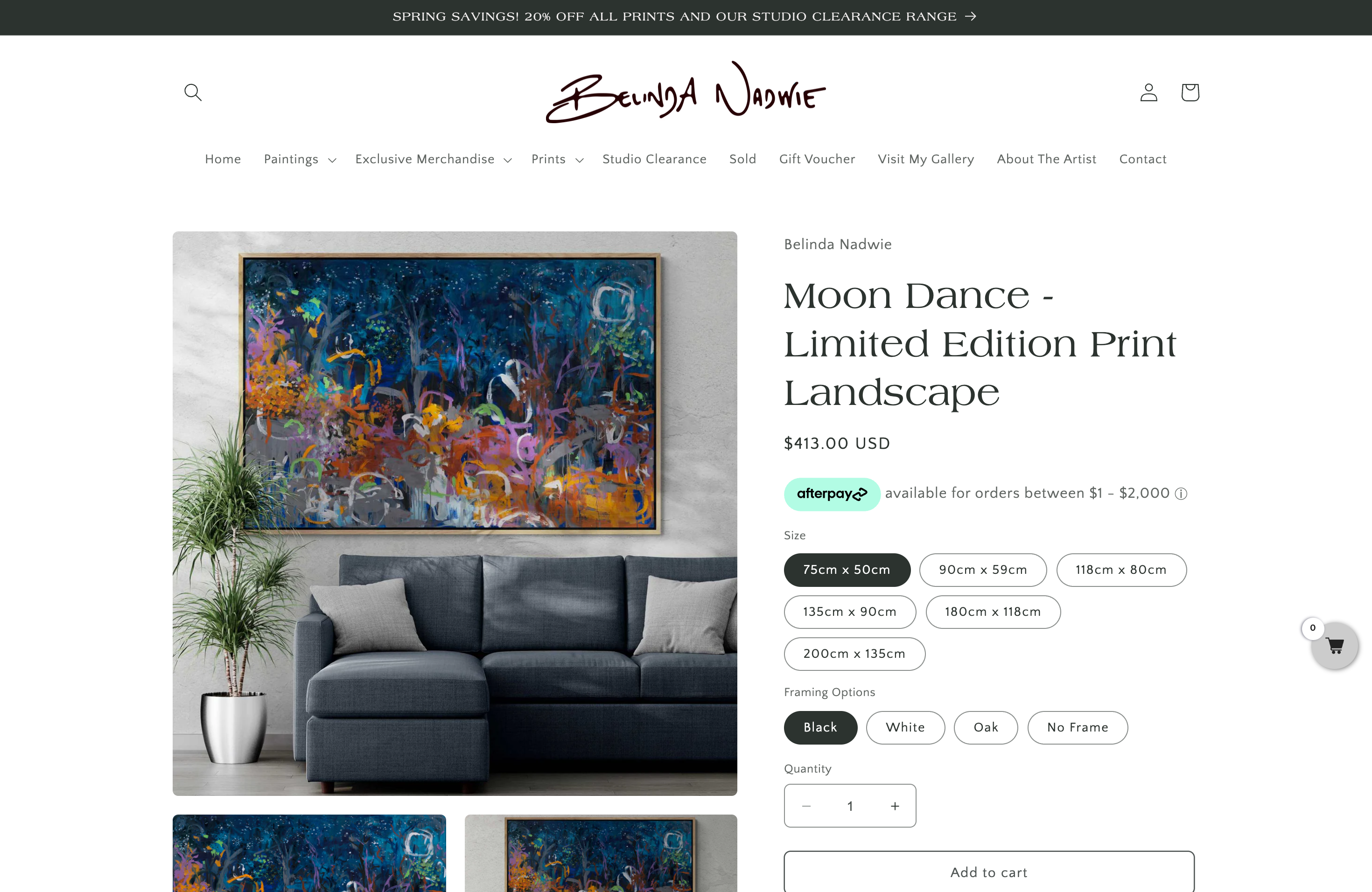 Belinda Nadwie Artist  screenshot 4