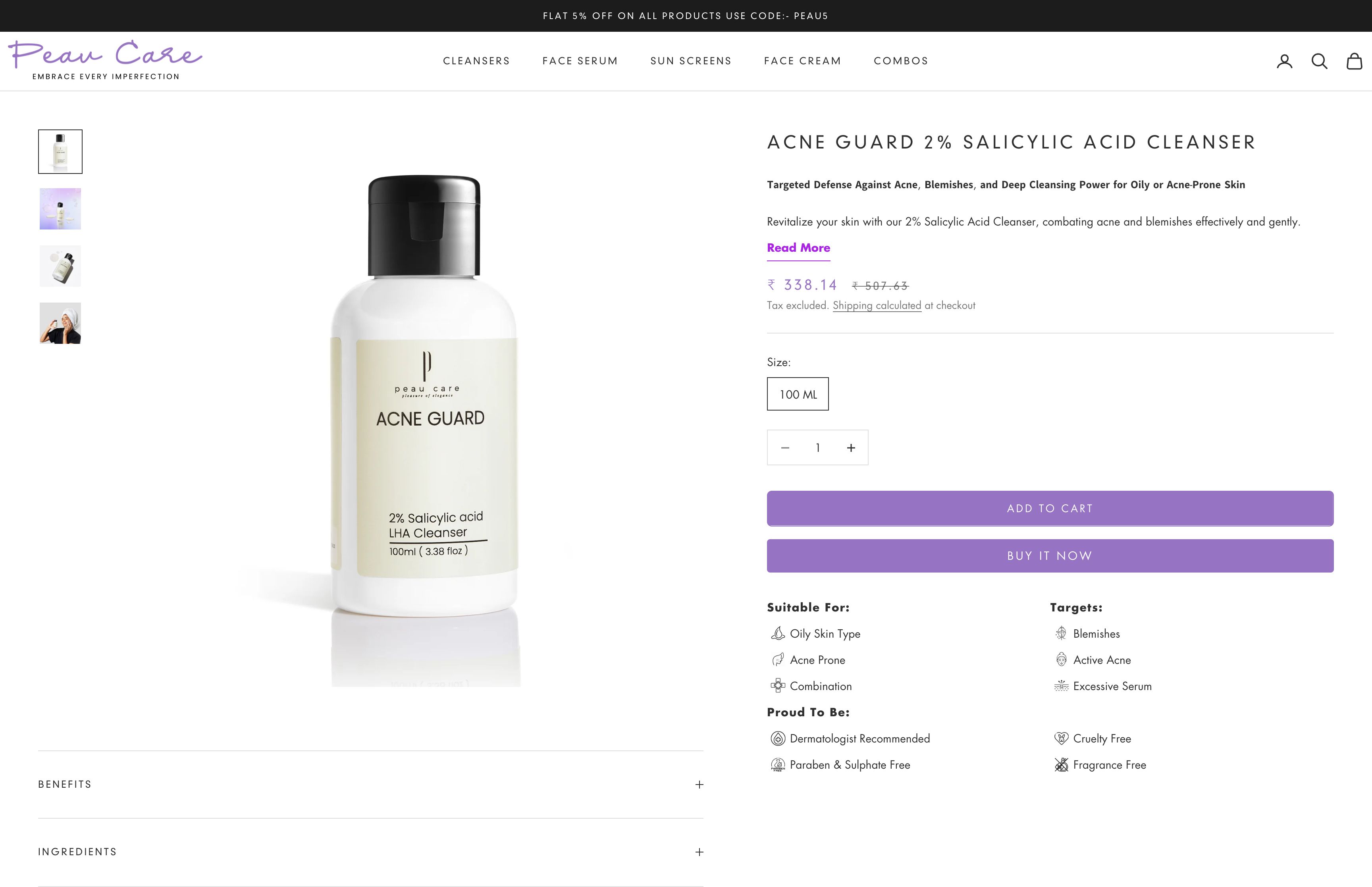 Peau Care screenshot 5