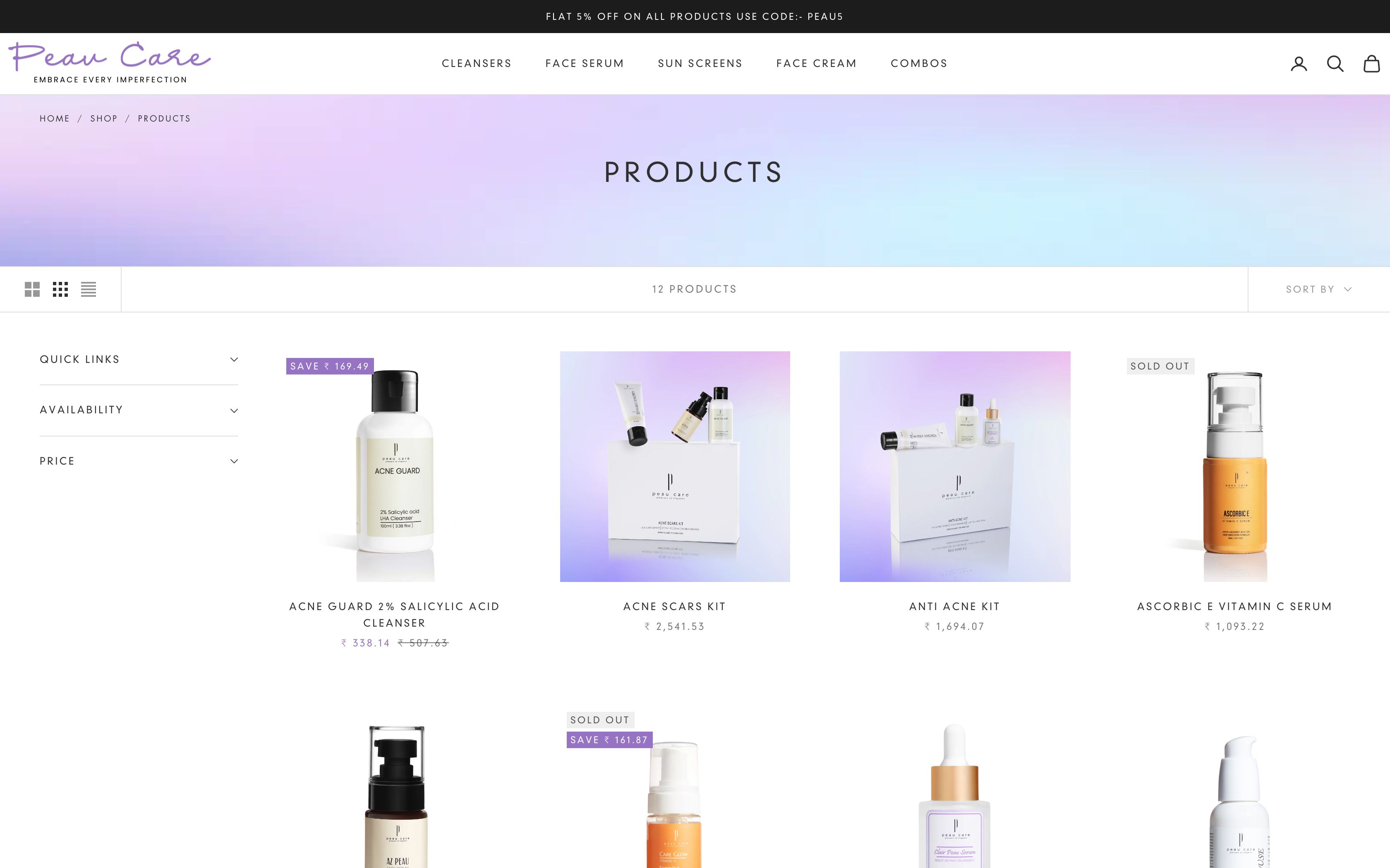 Peau Care screenshot 2