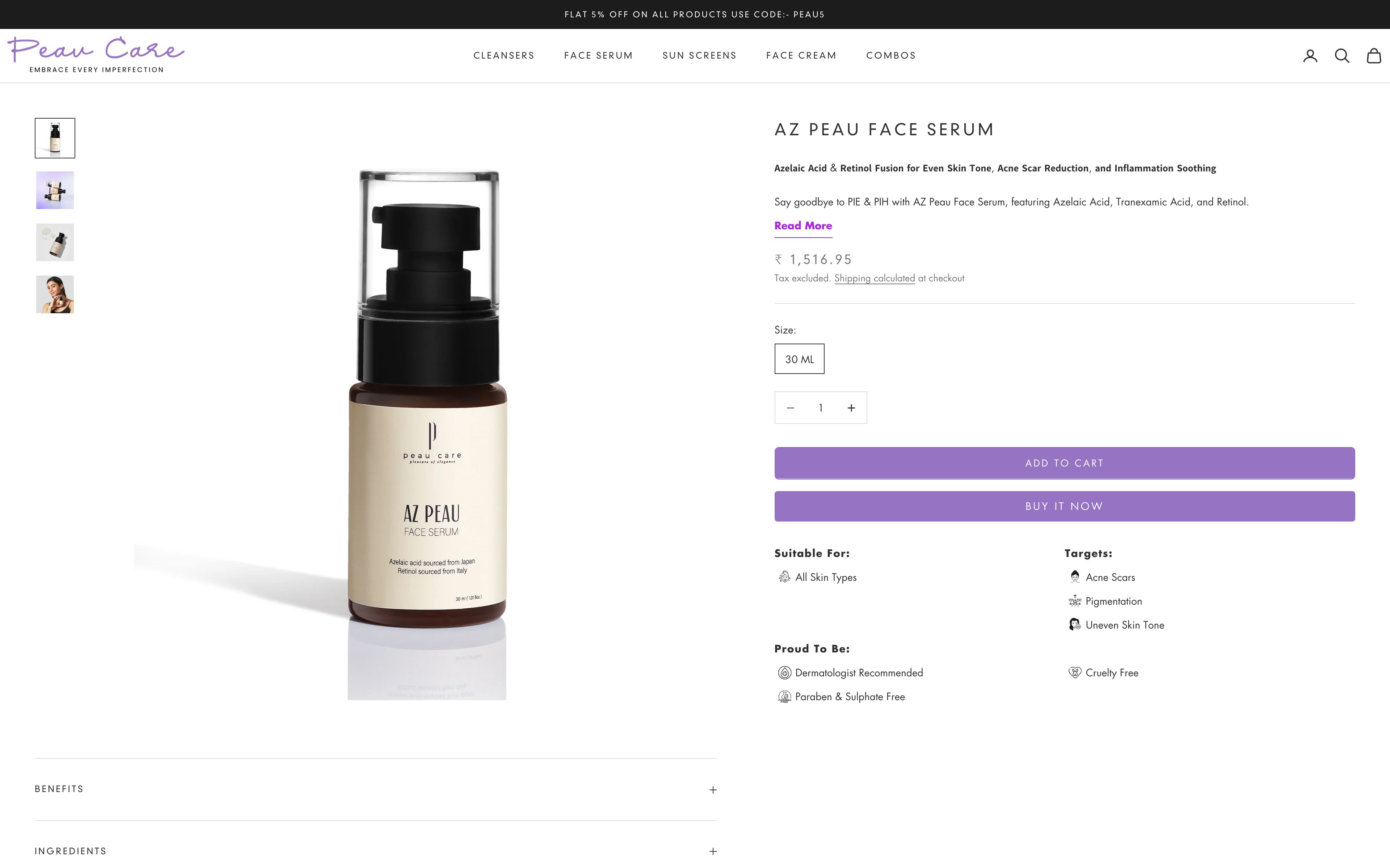 Peau Care screenshot 4