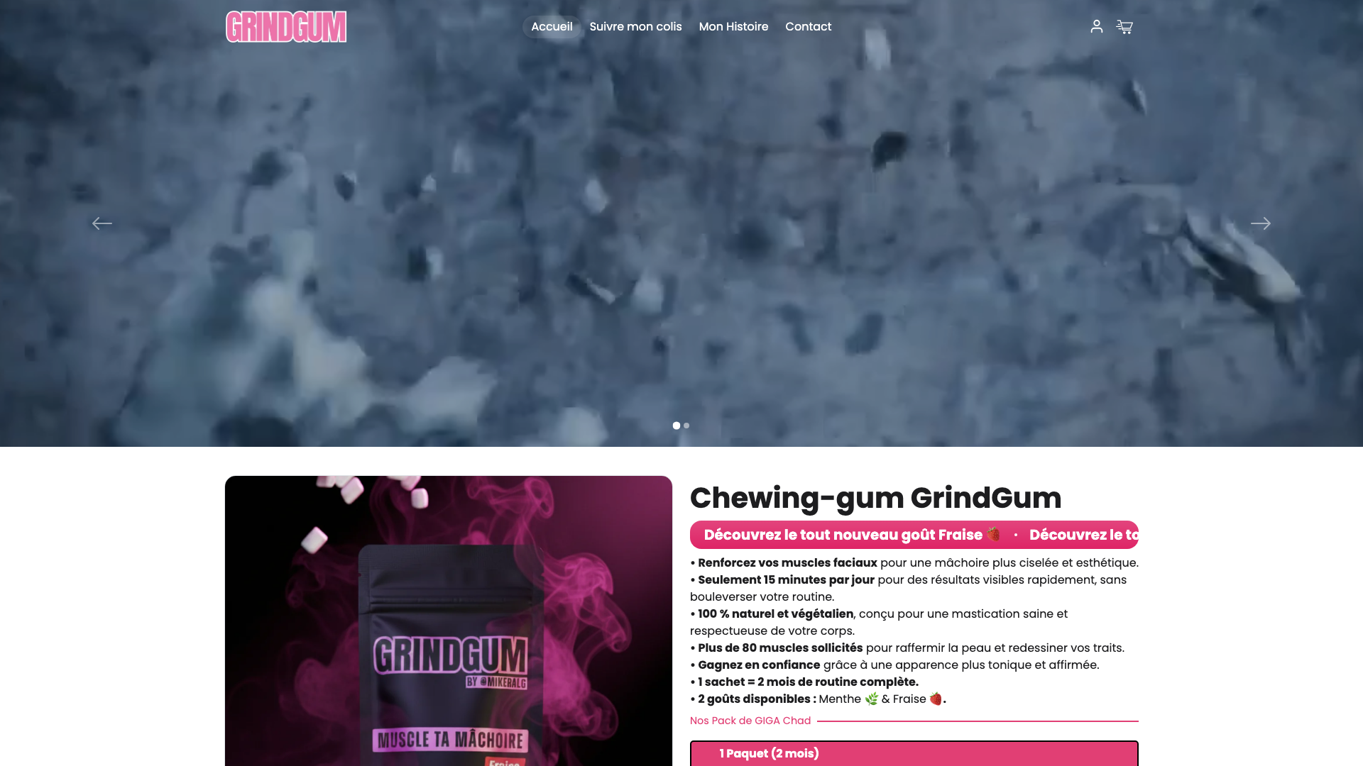 Refonte GrindGum